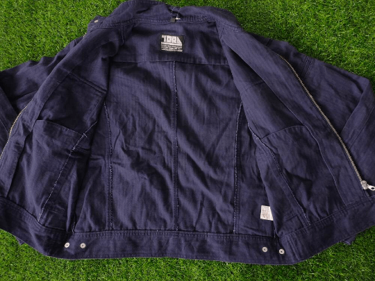 Japanese Brand Vintage Tora by Toraichi Tactical Denim Jacket Racer Size US M / EU 48-50 / 2 - 4 Thumbnail