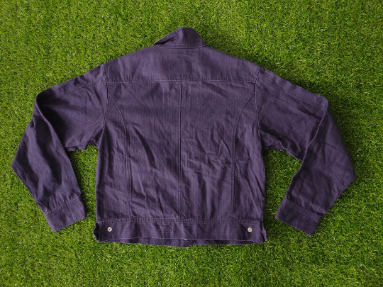 Japanese Brand Vintage Tora by Toraichi Tactical Denim Jacket Racer Size US M / EU 48-50 / 2 - 3 Thumbnail