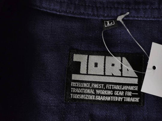 Japanese Brand Vintage Tora by Toraichi Tactical Denim Jacket Racer Size US M / EU 48-50 / 2 - 6 Thumbnail
