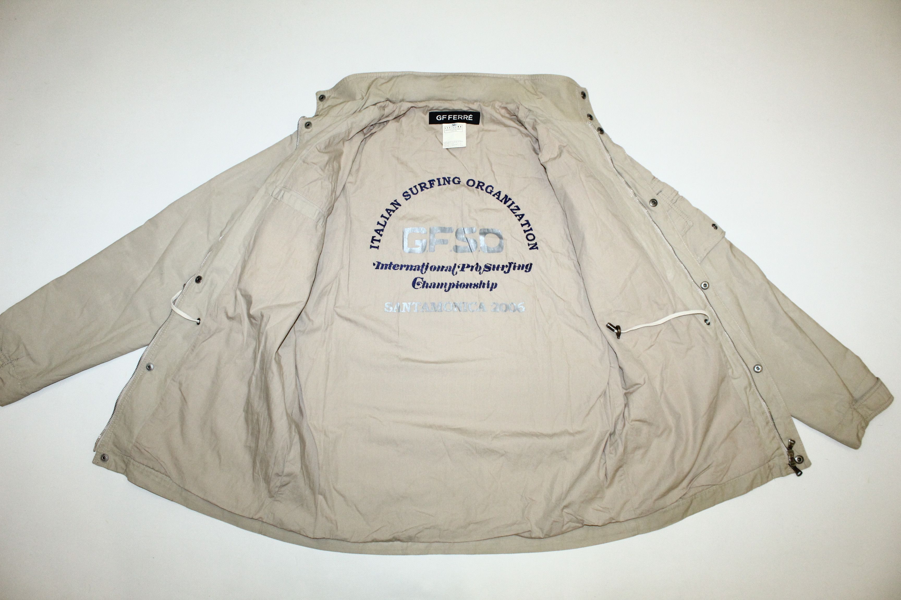 GF Ferre 🔥VTG🔥 GF Ferre Limited Edition Surfing Field Jacket Size US XL / EU 56 / 4 - 3 Thumbnail