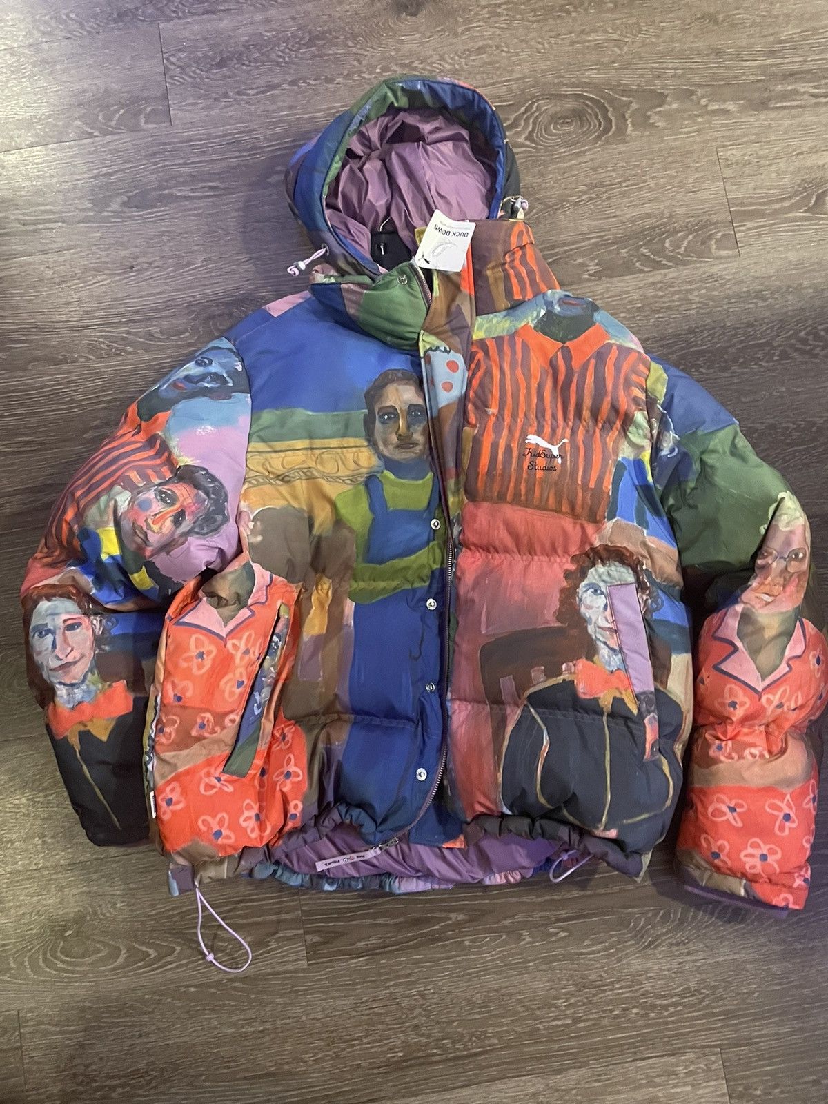 Puma X Kidsuper Studios Down Jacket SMALL Limited HARD TO FIND puffer kid  super