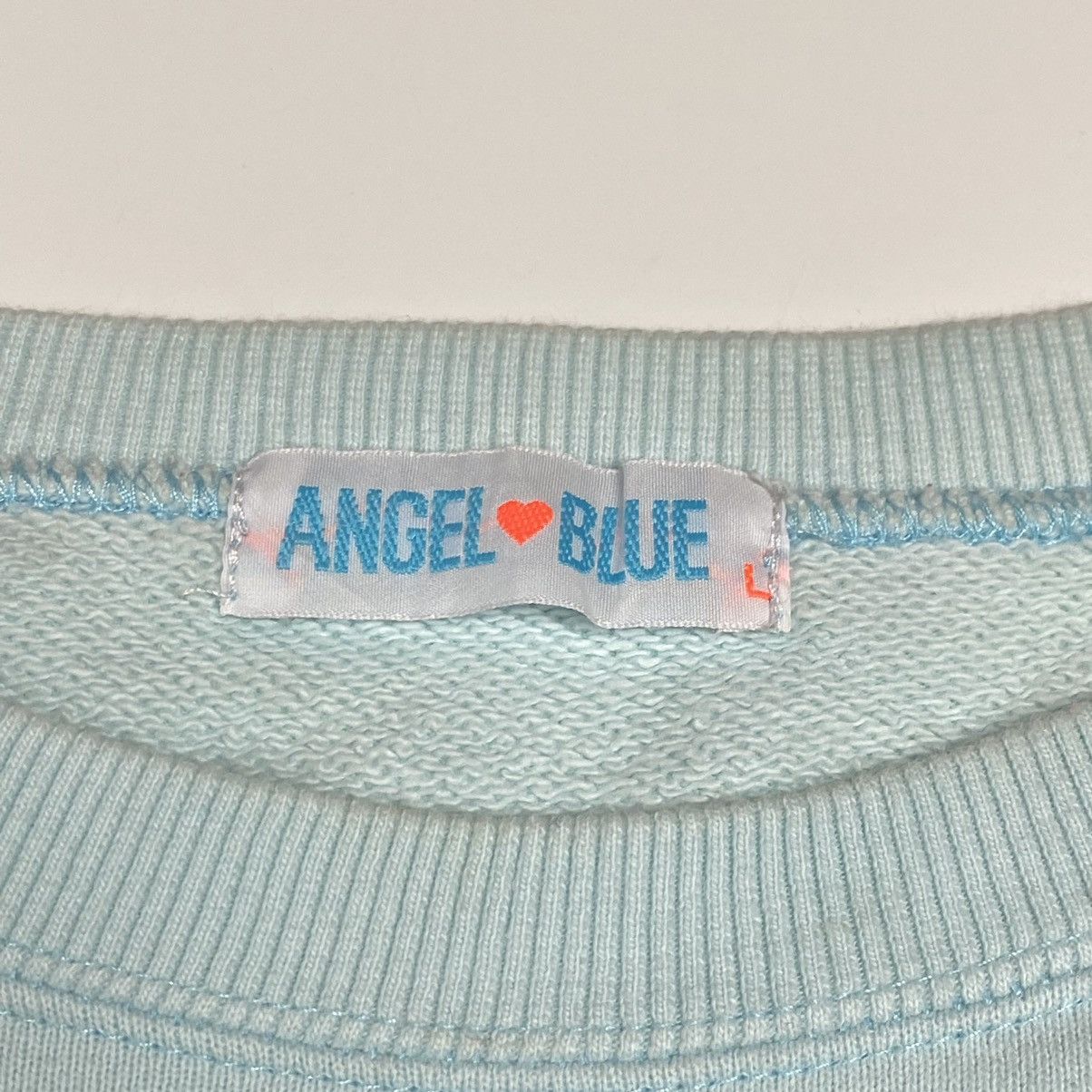 Hysteric Glamour ❤️‍🔥1990s Angel Blue - Pop Girls Crewneck Size US M / EU 48-50 / 2 - 4 Thumbnail