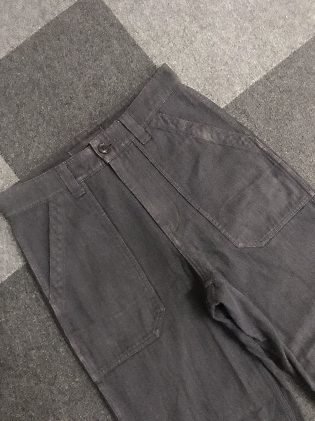 Designer P68 NIGEL CABOURN Baker HD HBT Cropped Pant Size US 29 - 2 Thumbnail