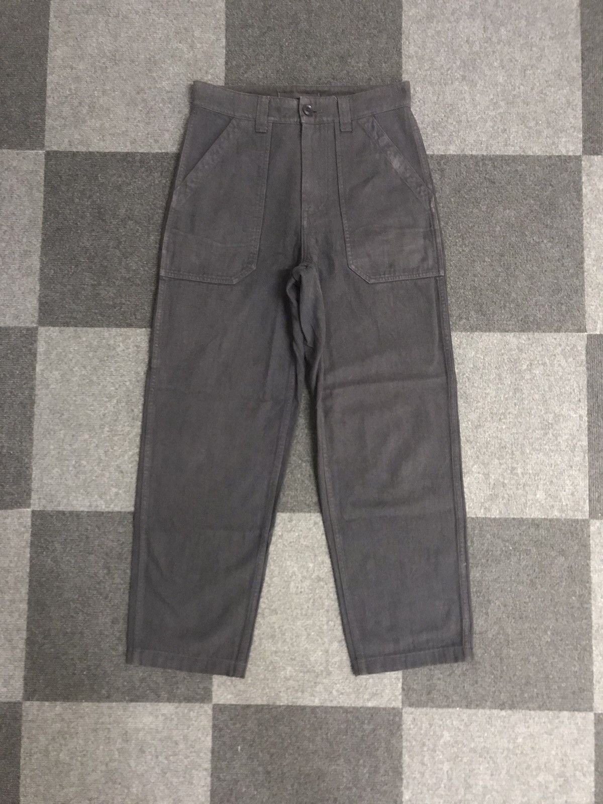 Designer P68 NIGEL CABOURN Baker HD HBT Cropped Pant Size US 29 - 1 Thumbnail