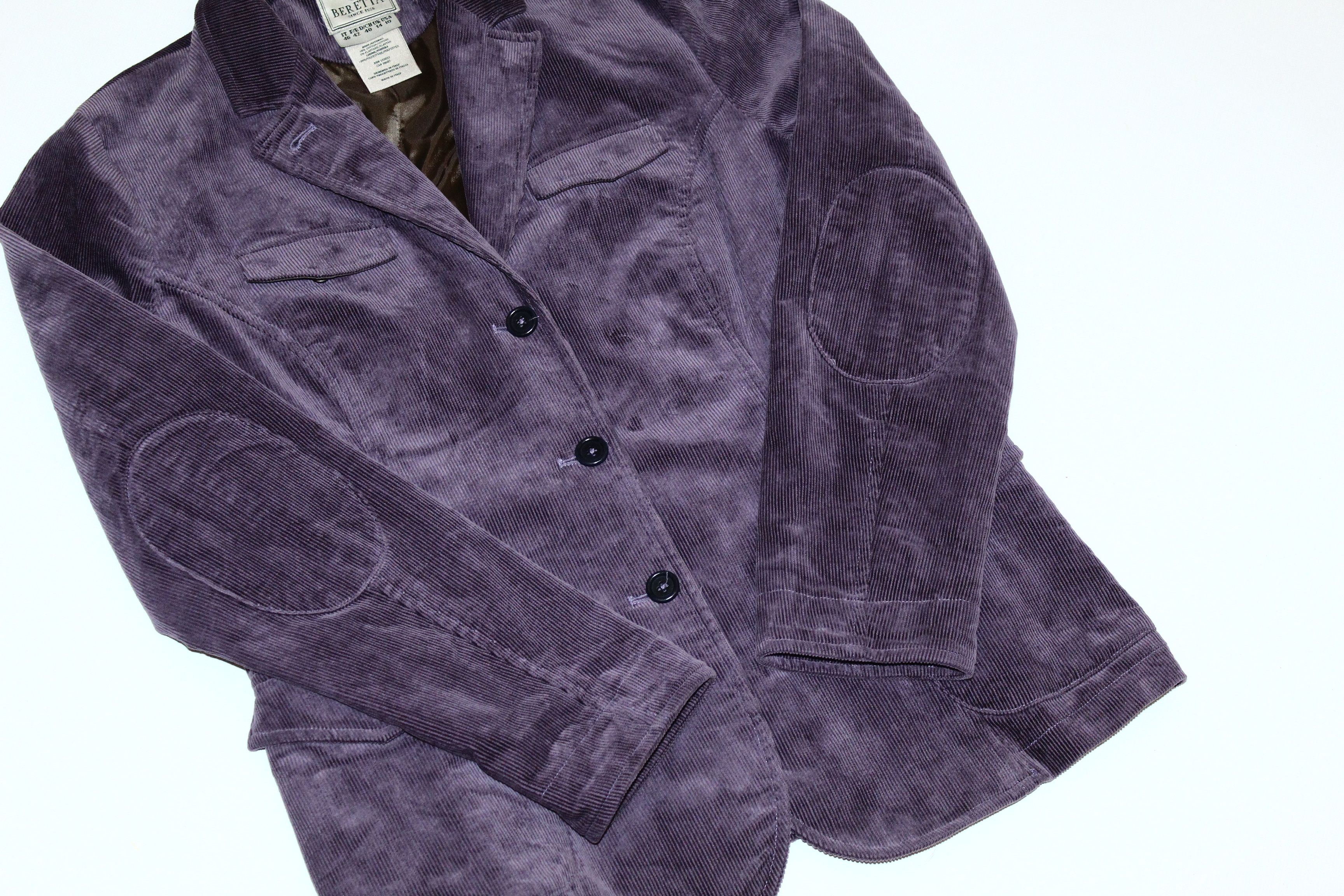 Beretta Beretta Velour Fabric Corduroy Royal Chore Jacket Size L / US 10 / IT 46 - 9 Thumbnail