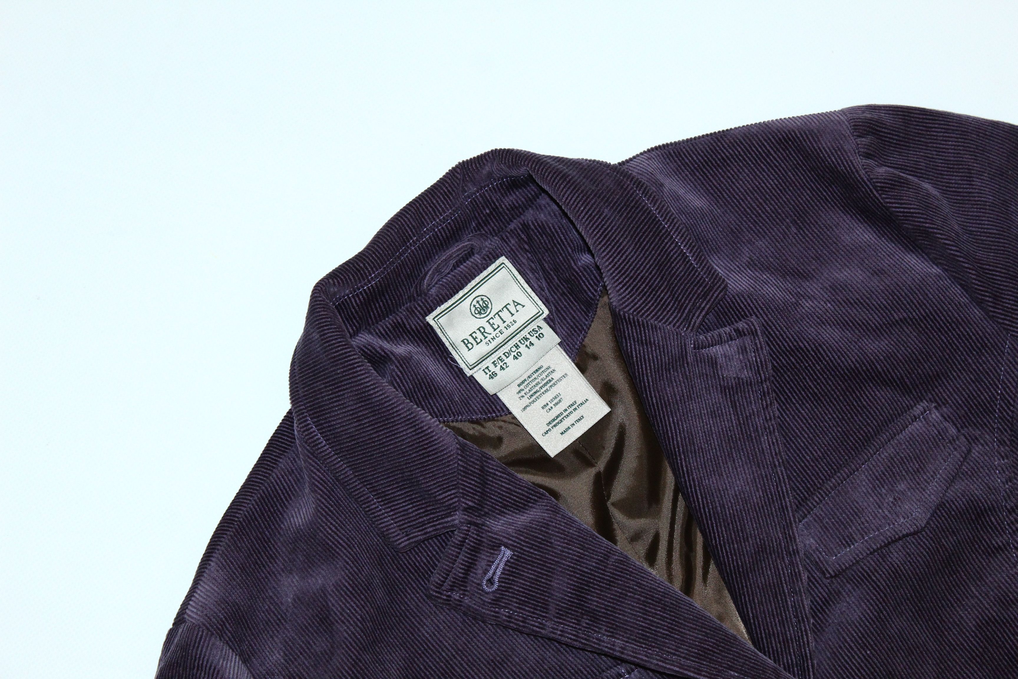 Beretta Beretta Velour Fabric Corduroy Royal Chore Jacket Size L / US 10 / IT 46 - 7 Thumbnail
