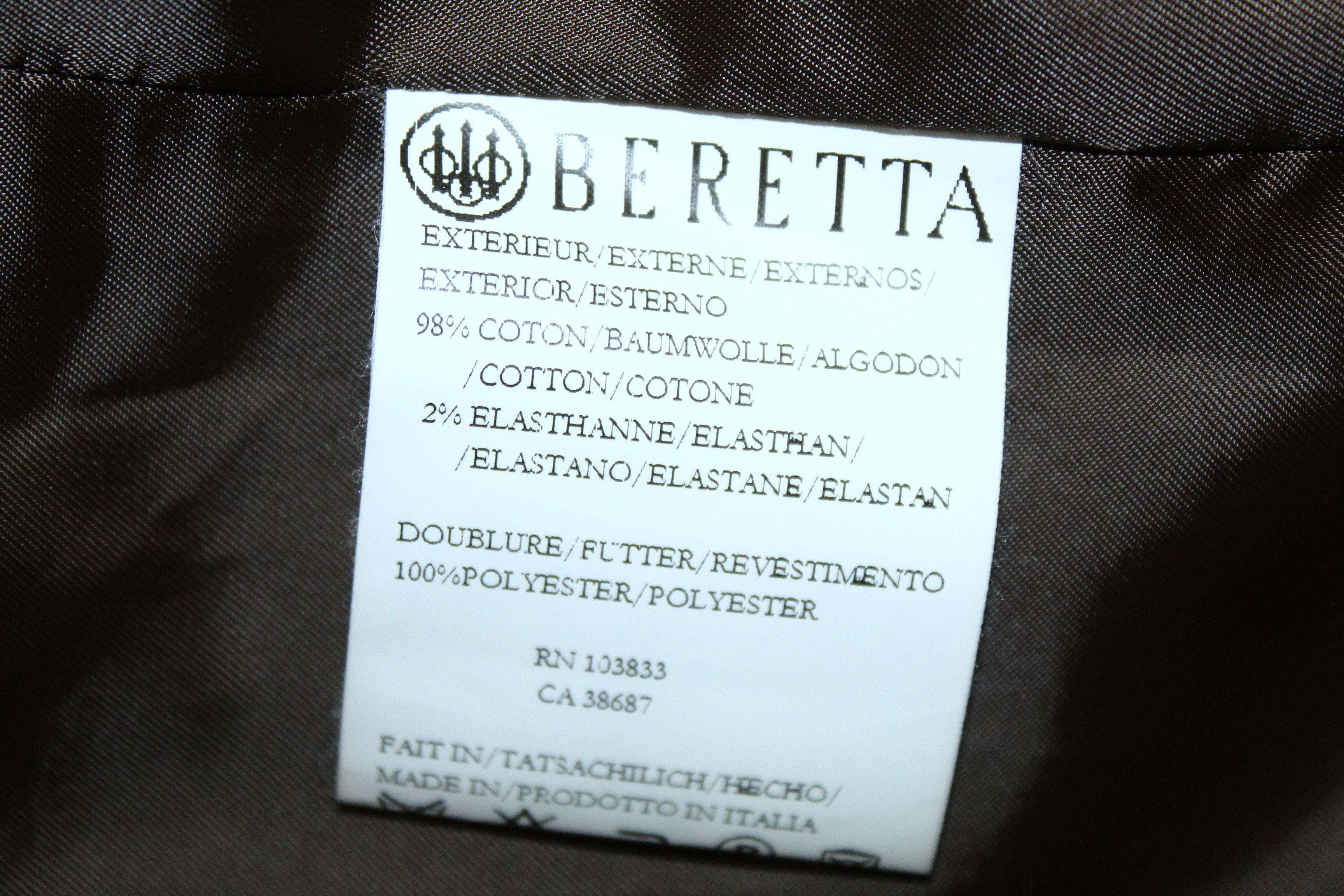 Beretta Beretta Velour Fabric Corduroy Royal Chore Jacket Size L / US 10 / IT 46 - 12 Thumbnail