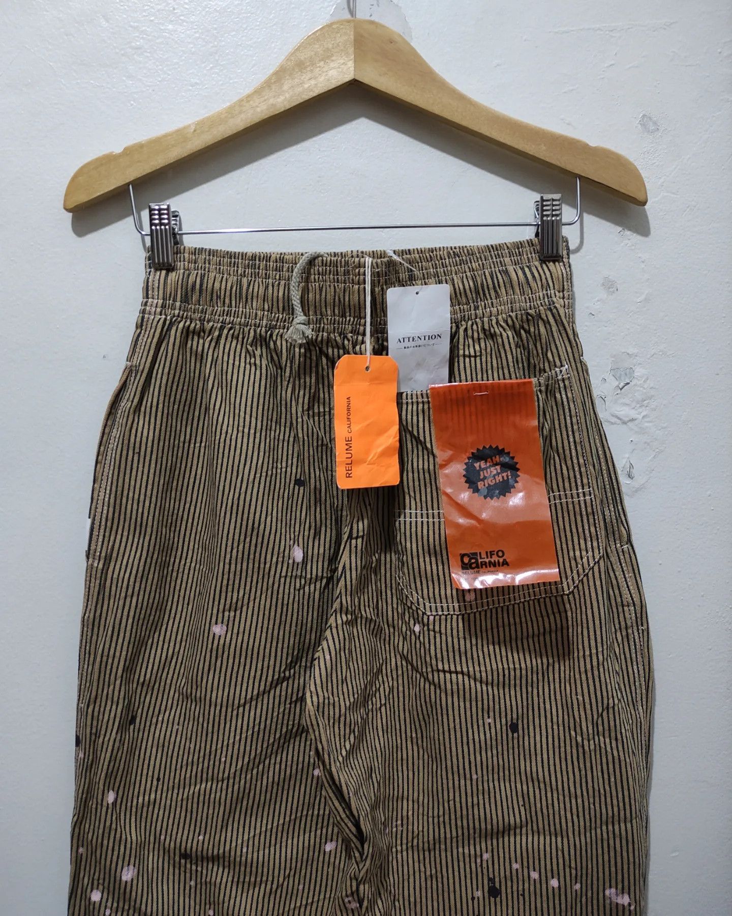 Japanese Brand Relume California Hickory Paint Splatter Pant Size US 30 / EU 46 - 4 Thumbnail