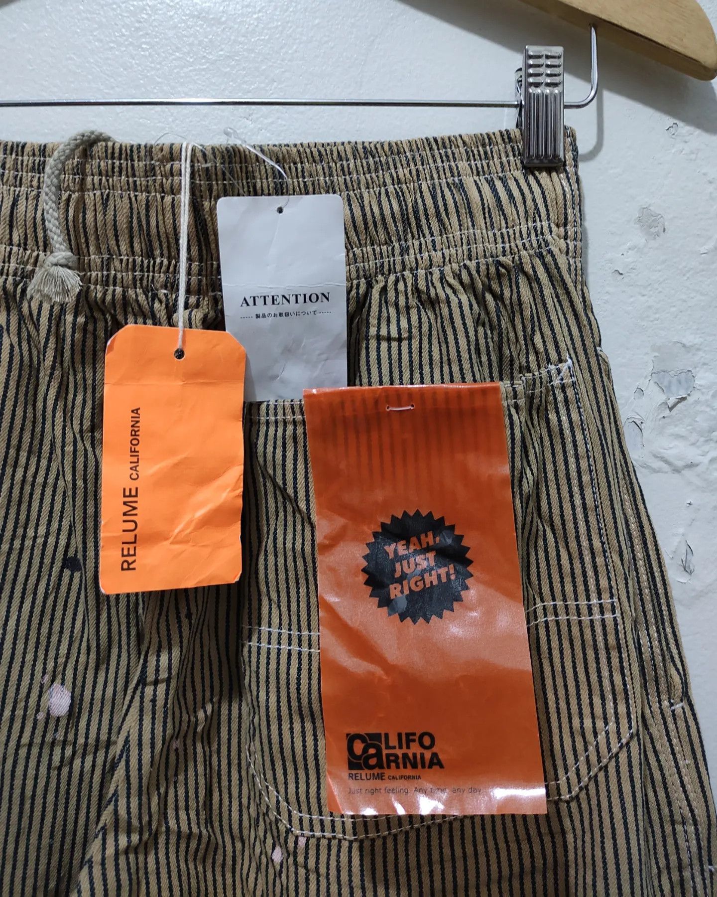 Japanese Brand Relume California Hickory Paint Splatter Pant Size US 30 / EU 46 - 5 Thumbnail