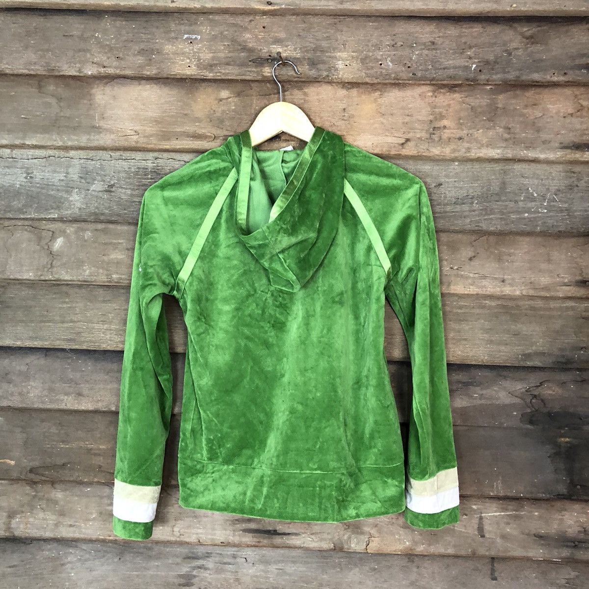 Adidas Adidas Green Hoodie sweater #3206 Size S / US 4 / IT 40 - 10 Thumbnail
