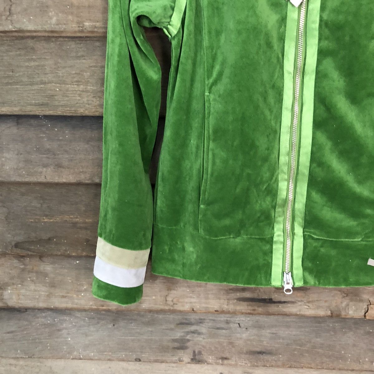 Adidas Adidas Green Hoodie sweater #3206 Size S / US 4 / IT 40 - 4 Thumbnail