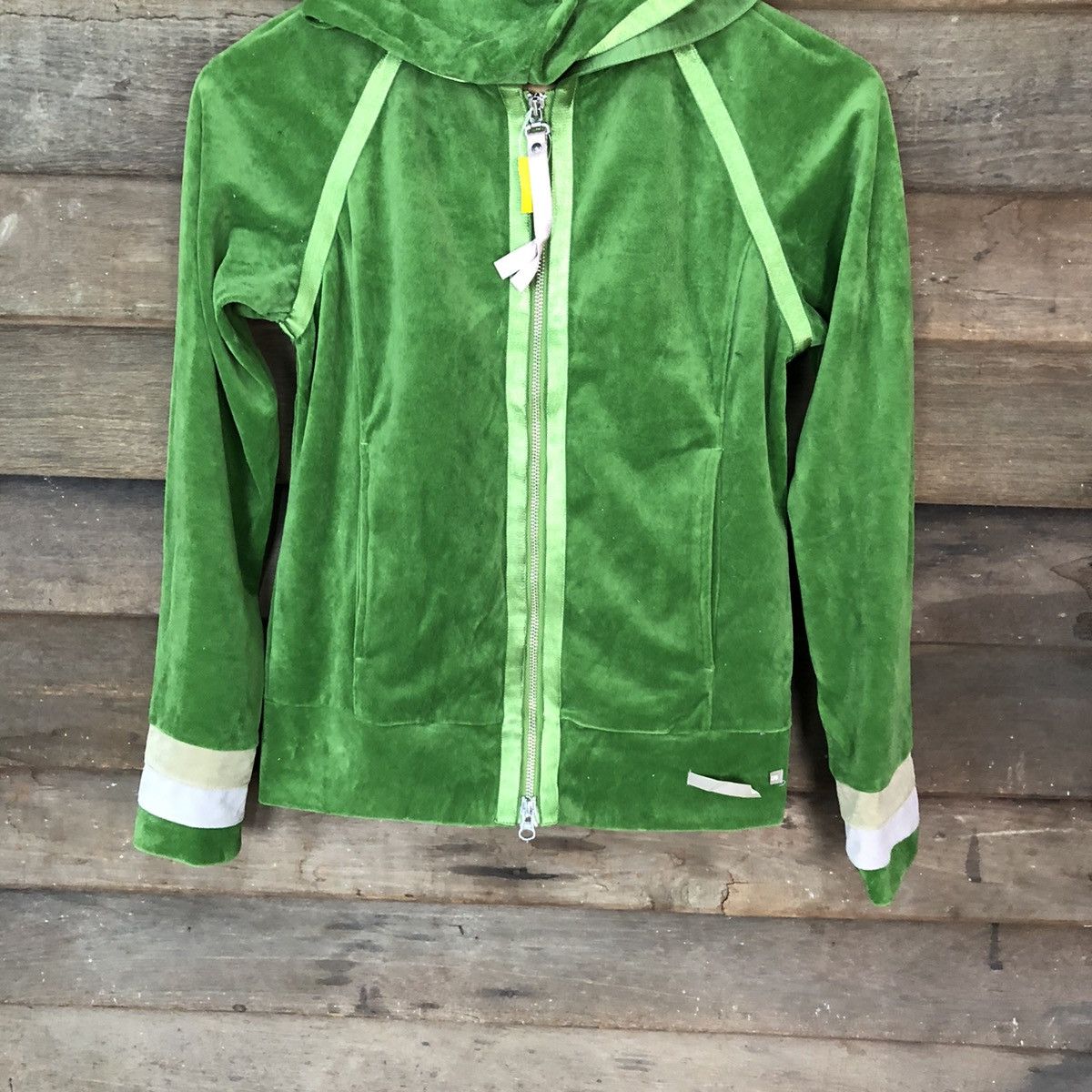 Adidas Adidas Green Hoodie sweater #3206 Size S / US 4 / IT 40 - 3 Thumbnail