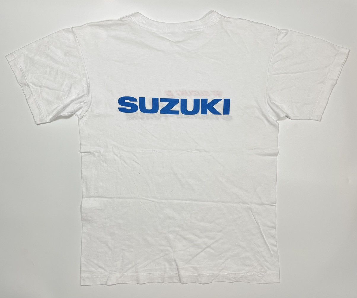 Japanese Brand × Vintage Vintage 1987 Suzuki Motorsports racing Japan 90s 80s Size US S / EU 44-46 / 1 - 5 Thumbnail