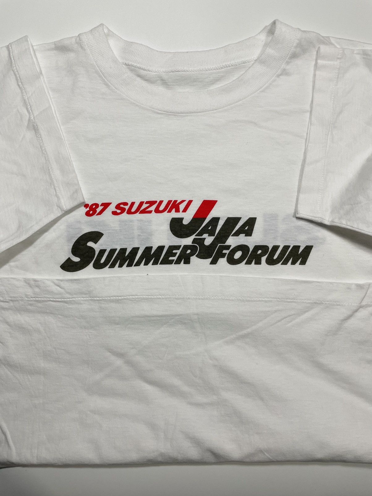Japanese Brand × Vintage Vintage 1987 Suzuki Motorsports racing Japan 90s 80s Size US S / EU 44-46 / 1 - 4 Thumbnail