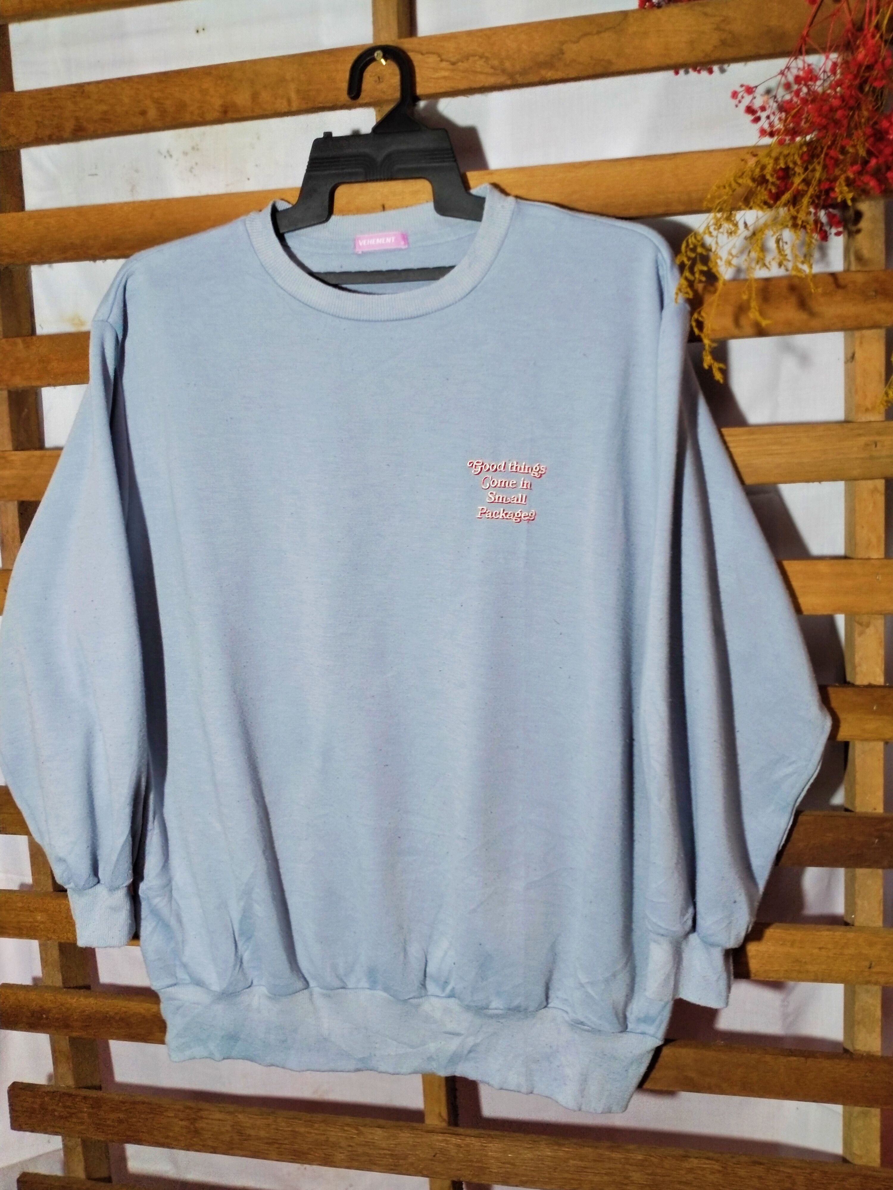 Japanese Brand VEHEMENT SPEEL OUT LOGO SWEATSHIRT Size US M / EU 48-50 / 2 - 2 Thumbnail