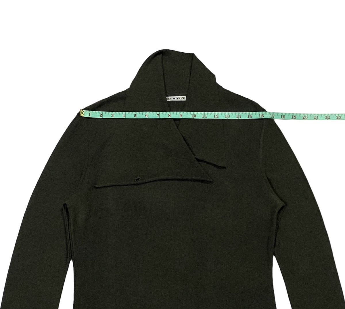 Issey Miyake × Japanese Brand × Pleats Please Issey Miyake Issey Miyake Neck Long Sleeve Shirt With Twisted Collar Size M / US 6-8 / IT 42-44 - 6 Thumbnail
