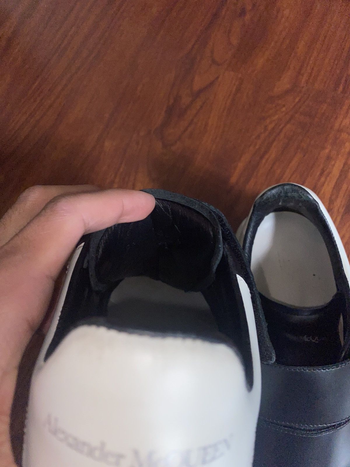 Alexander McQueen Alexander McQueen Oversized Sneaker Strap Shoe Size US 9.5 / EU 42-43 - 8 Thumbnail