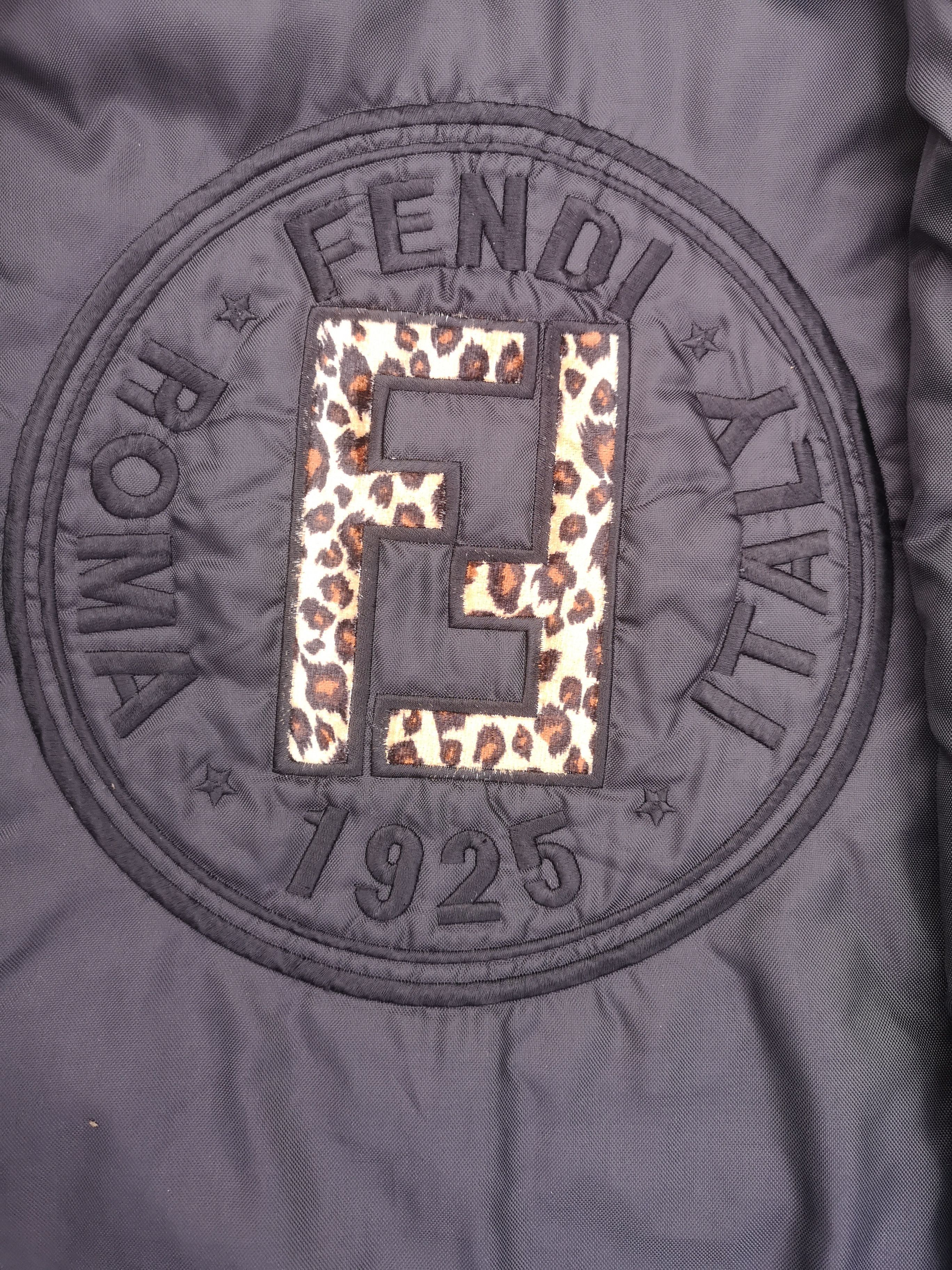 Fendi 🔥Steal🔥Vintage Fendi Monogram Reversible Parka Size US L / EU 52-54 / 3 - 6 Thumbnail