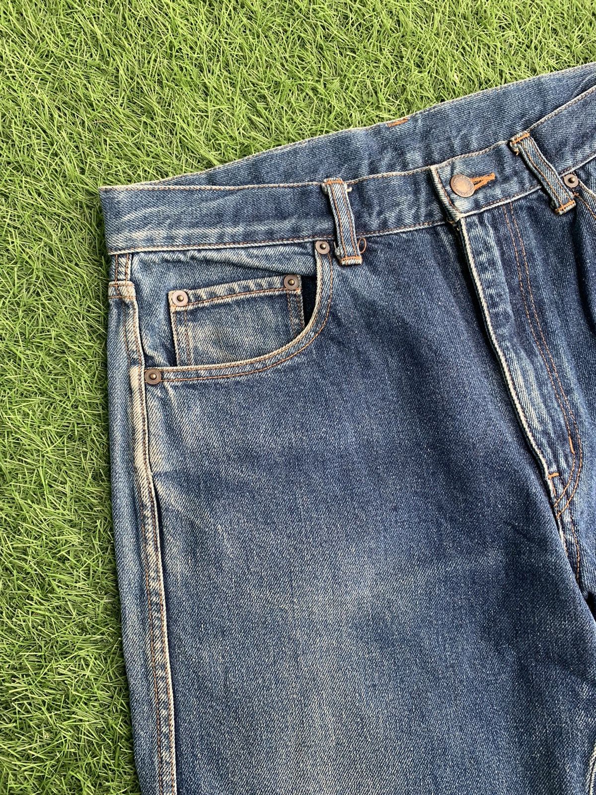 Comme des Garcons Homme Plus COMME DES GARCONS JAPANESE BRAND DENIM PANTS Size US 32 / EU 48 - 10 Thumbnail