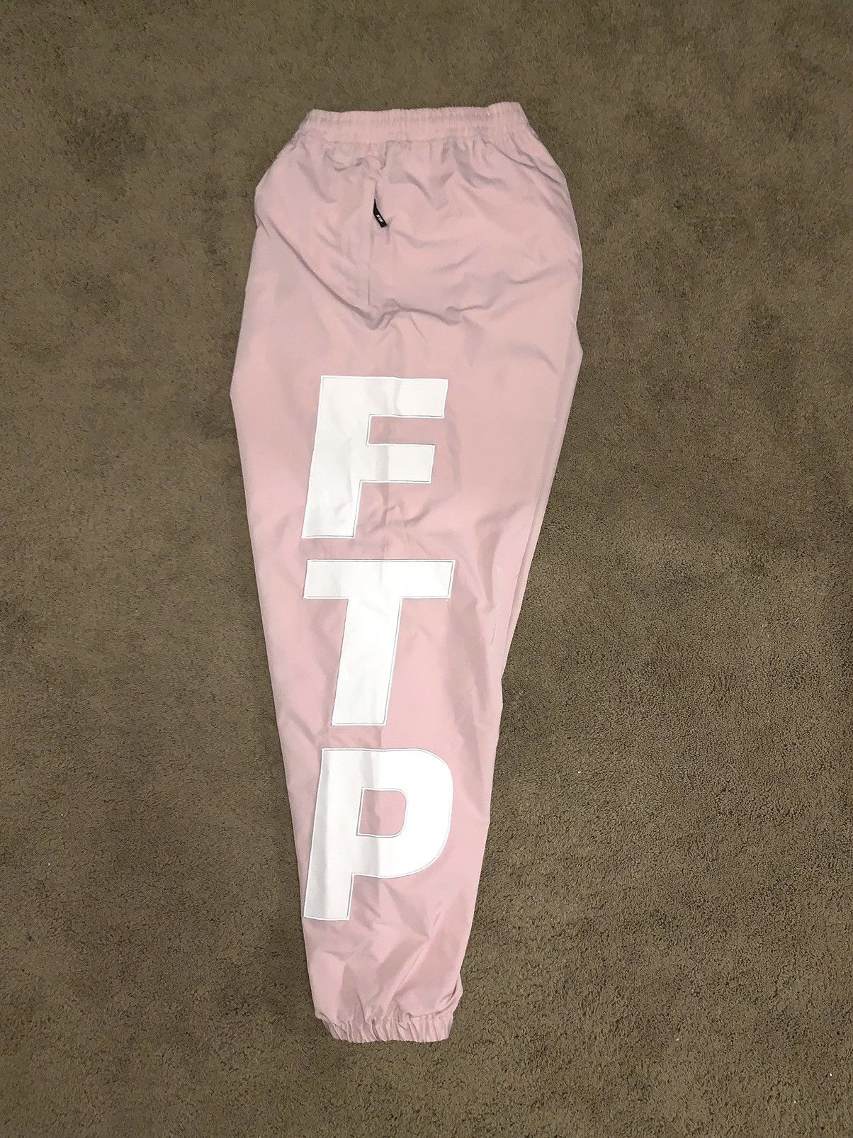 FTP Vertical Logo Track Pant Black