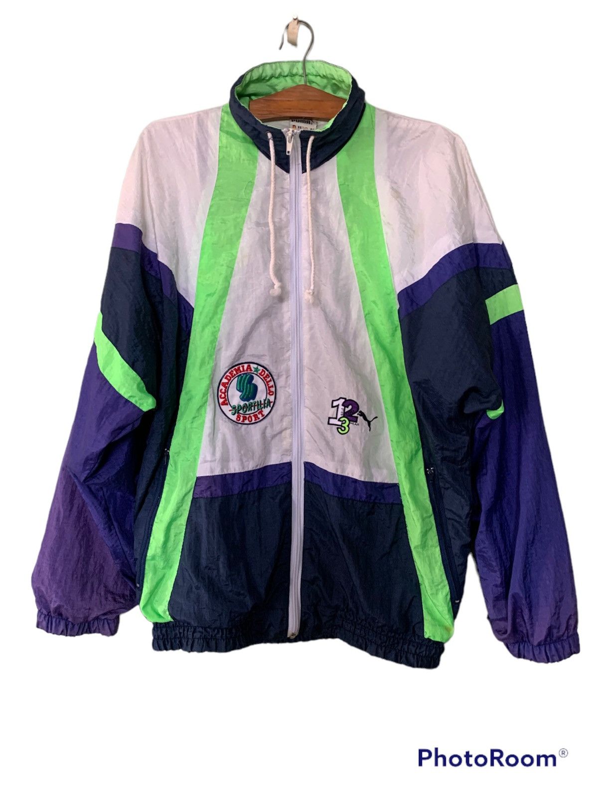 Vintage Puma x Accademia Dello Windbreaker
