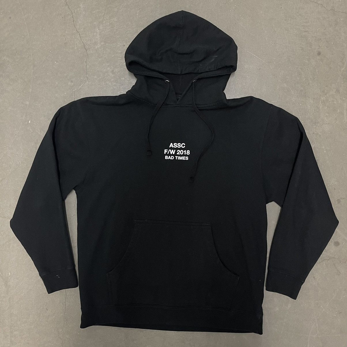 Anti Social Social Club Bad Times Hoodie Grailed