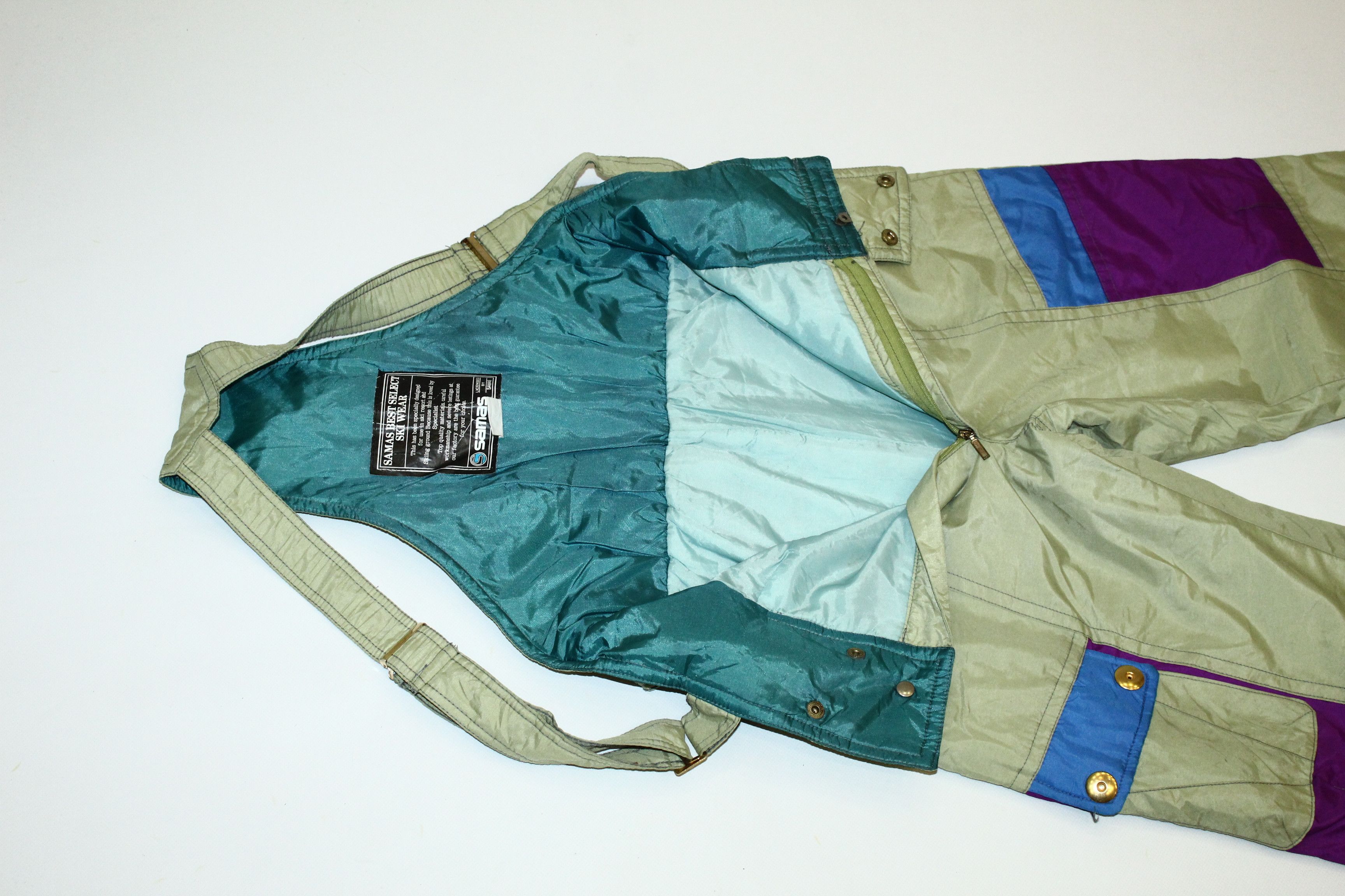 Japanese Brand 🔥 VTG 🔥 Samas Japan Ski Wear Overall Jumpsuit Size US 32 / EU 48 - 14 Thumbnail