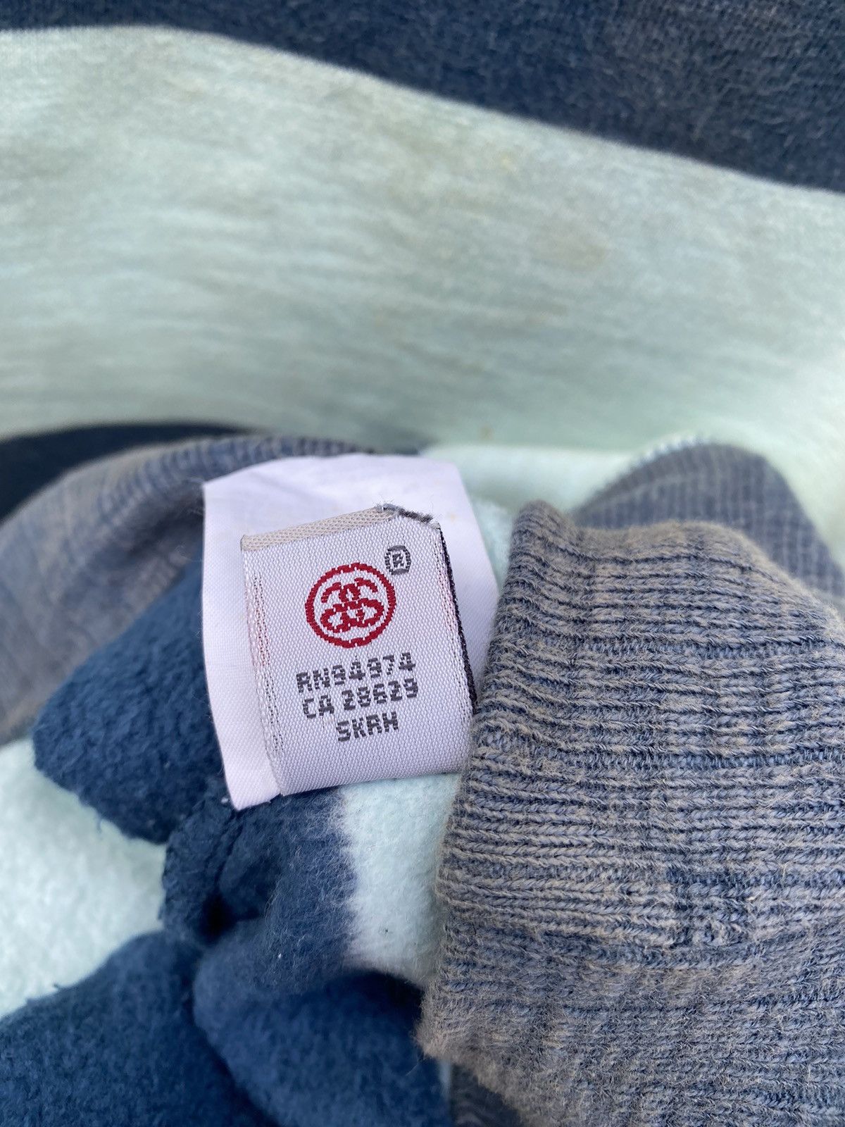 Stussy Stussy Authentic Striped Blue Sweatshirts Size US L / EU 52-54 / 3 - 6 Thumbnail