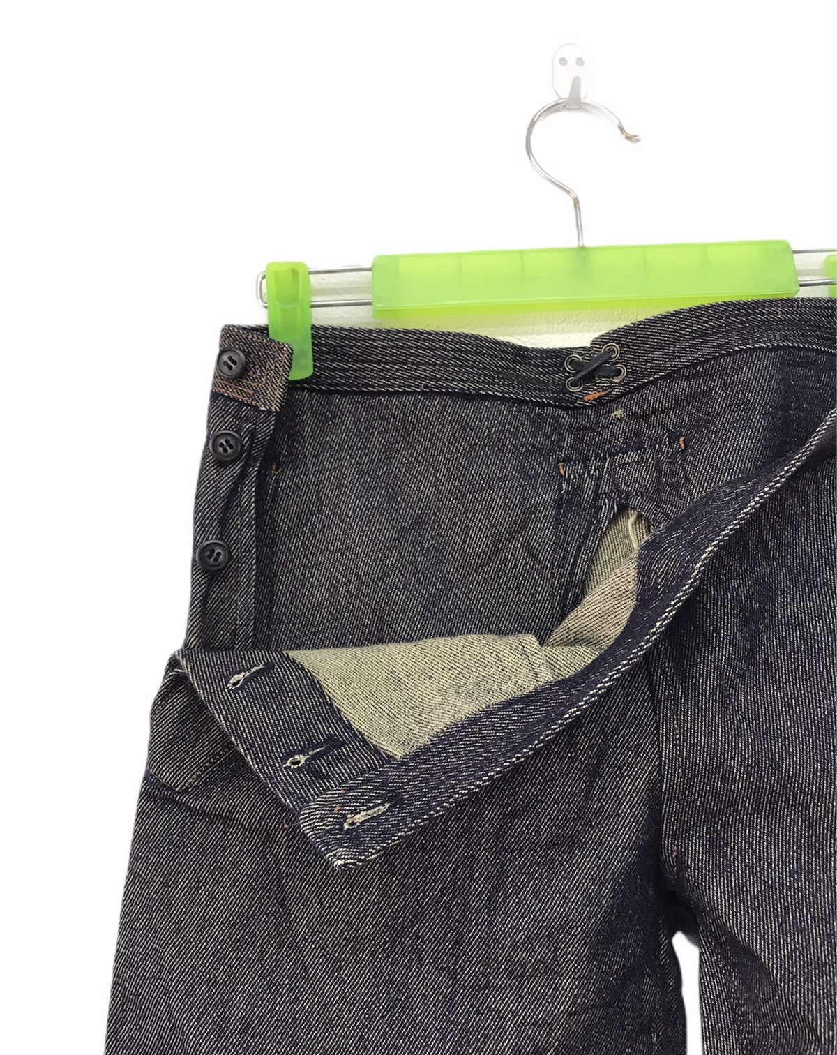 Issey Miyake × Japanese Brand × Tsumori Chisato Vtg 90s Tsumori Chisato indigo trouser pant side button Size US 28 / EU 44 - 6 Thumbnail