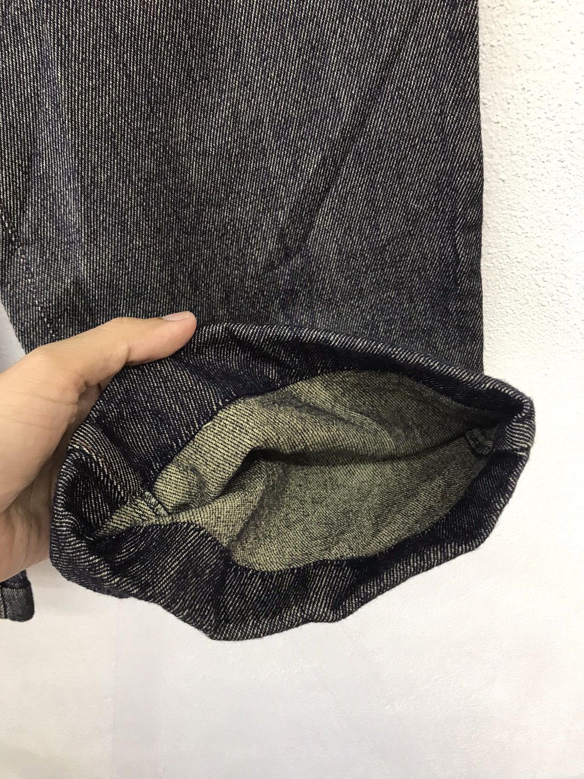 Issey Miyake × Japanese Brand × Tsumori Chisato Vtg 90s Tsumori Chisato indigo trouser pant side button Size US 28 / EU 44 - 10 Thumbnail