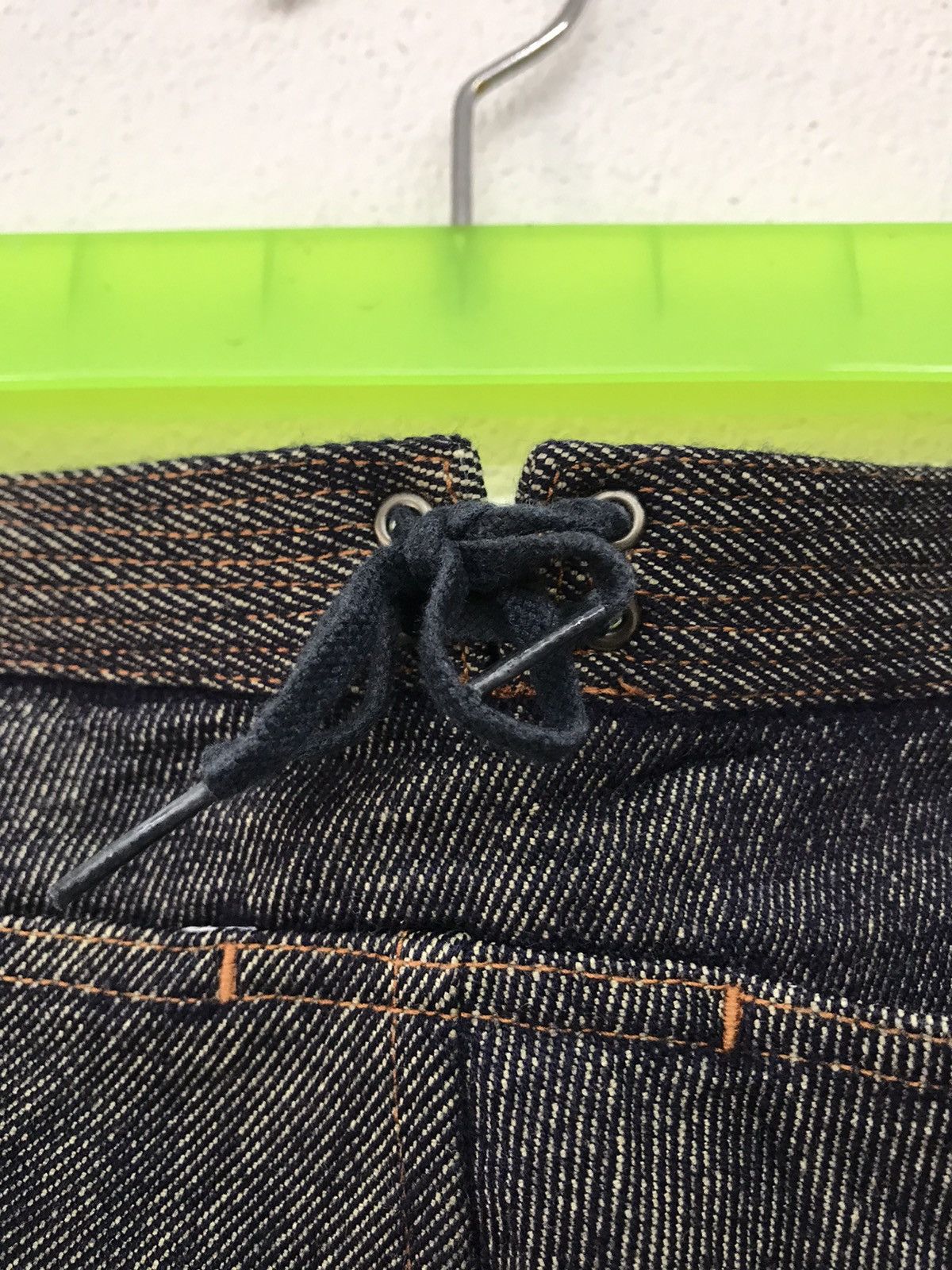 Issey Miyake × Japanese Brand × Tsumori Chisato Vtg 90s Tsumori Chisato indigo trouser pant side button Size US 28 / EU 44 - 9 Thumbnail