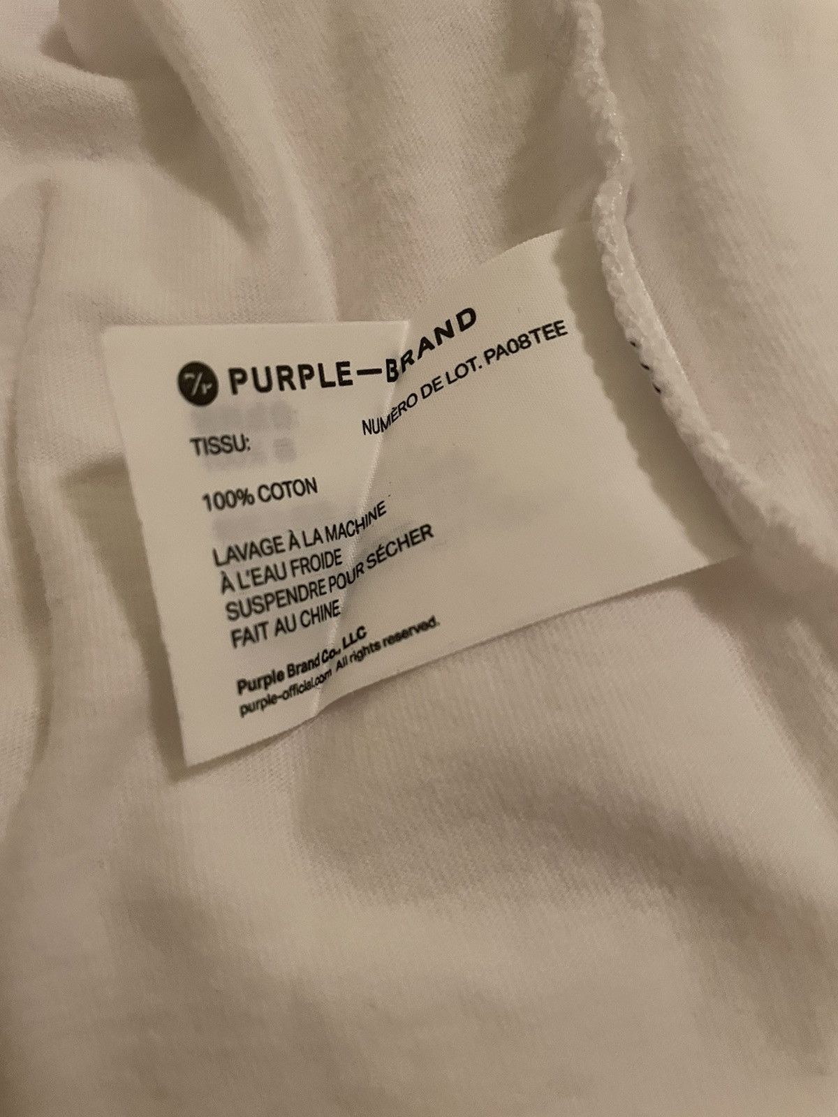 Purple Purple Brand - Biker Tee Size US XL / EU 56 / 4 - 6 Thumbnail