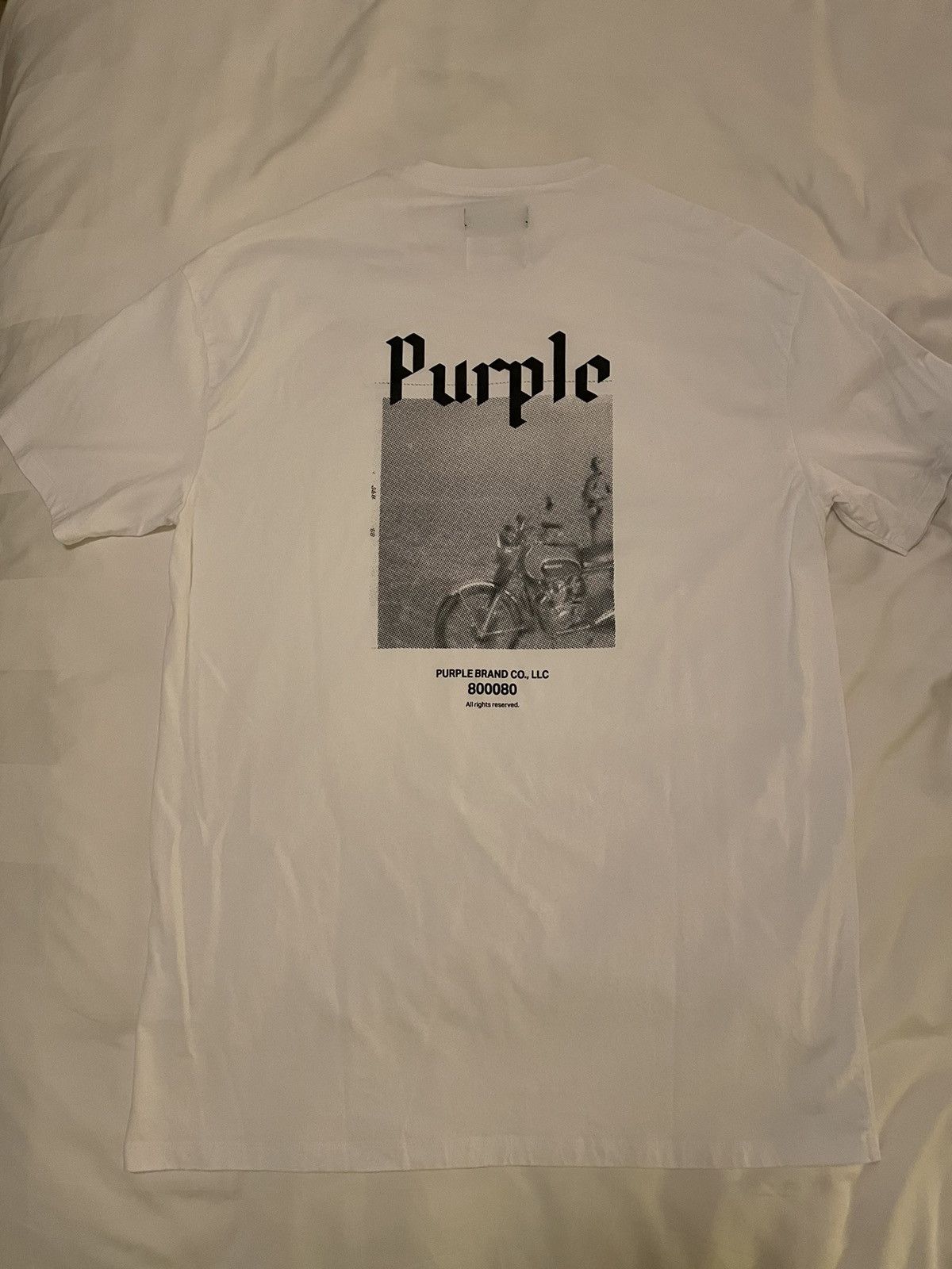 Purple Purple Brand - Biker Tee Size US XL / EU 56 / 4 - 1 Thumbnail