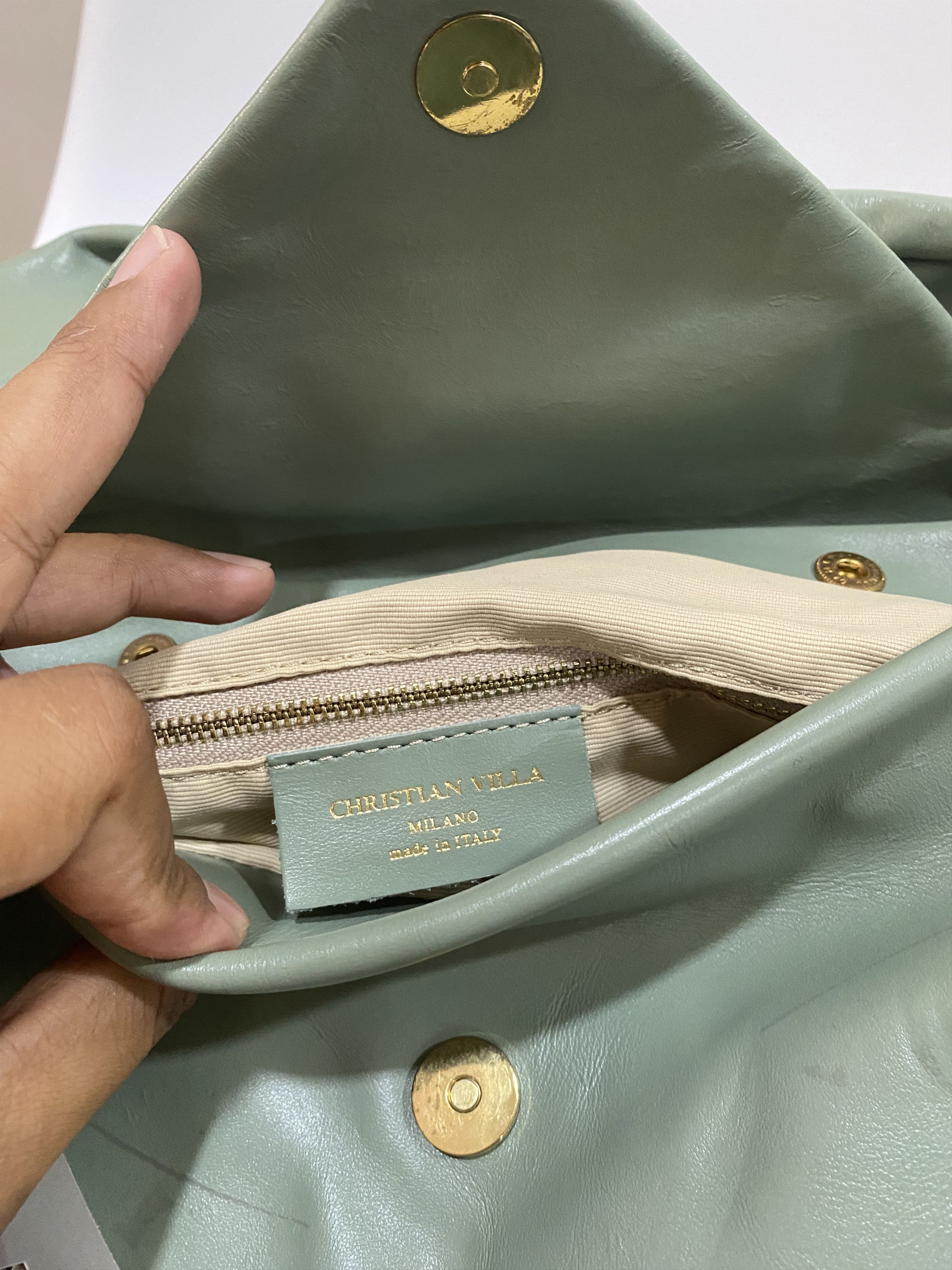 Designer green bag Size ONE SIZE - 9 Thumbnail