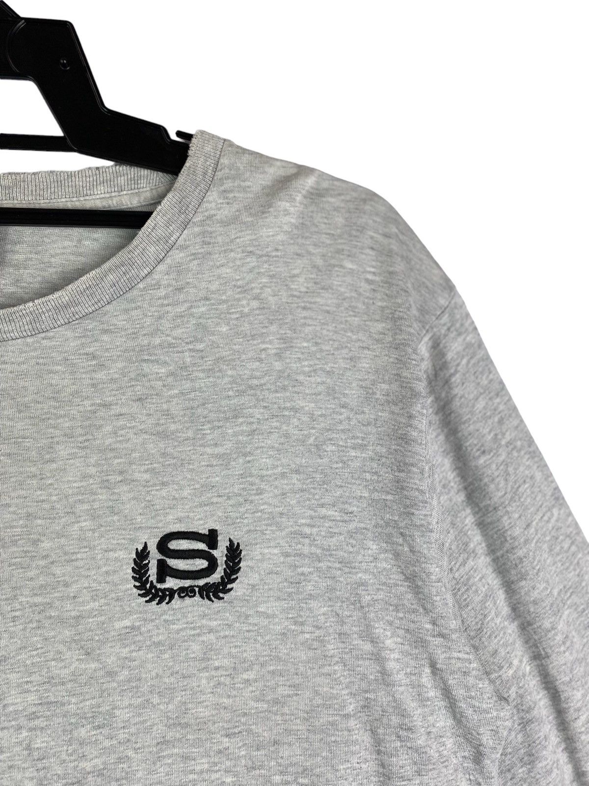 Stussy × Vintage Vtg 90s STUSSY Crest logo long sleeve shirt Size US S / EU 44-46 / 1 - 4 Thumbnail