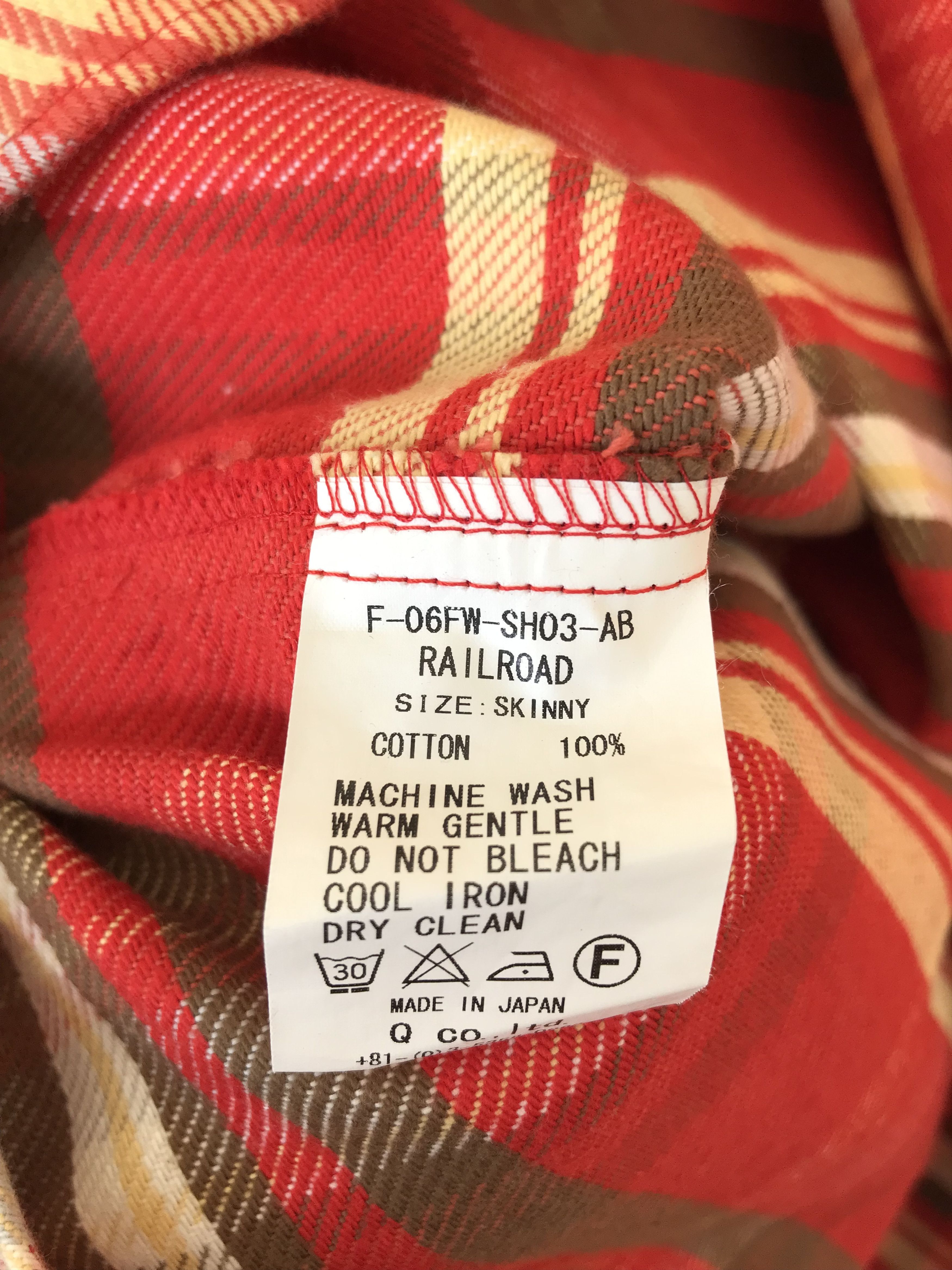 Fat Tokyo Vintage Y2k Fat Tokyo Japan Checkered Plaid Flannel Shirt Size US L / EU 52-54 / 3 - 11 Thumbnail