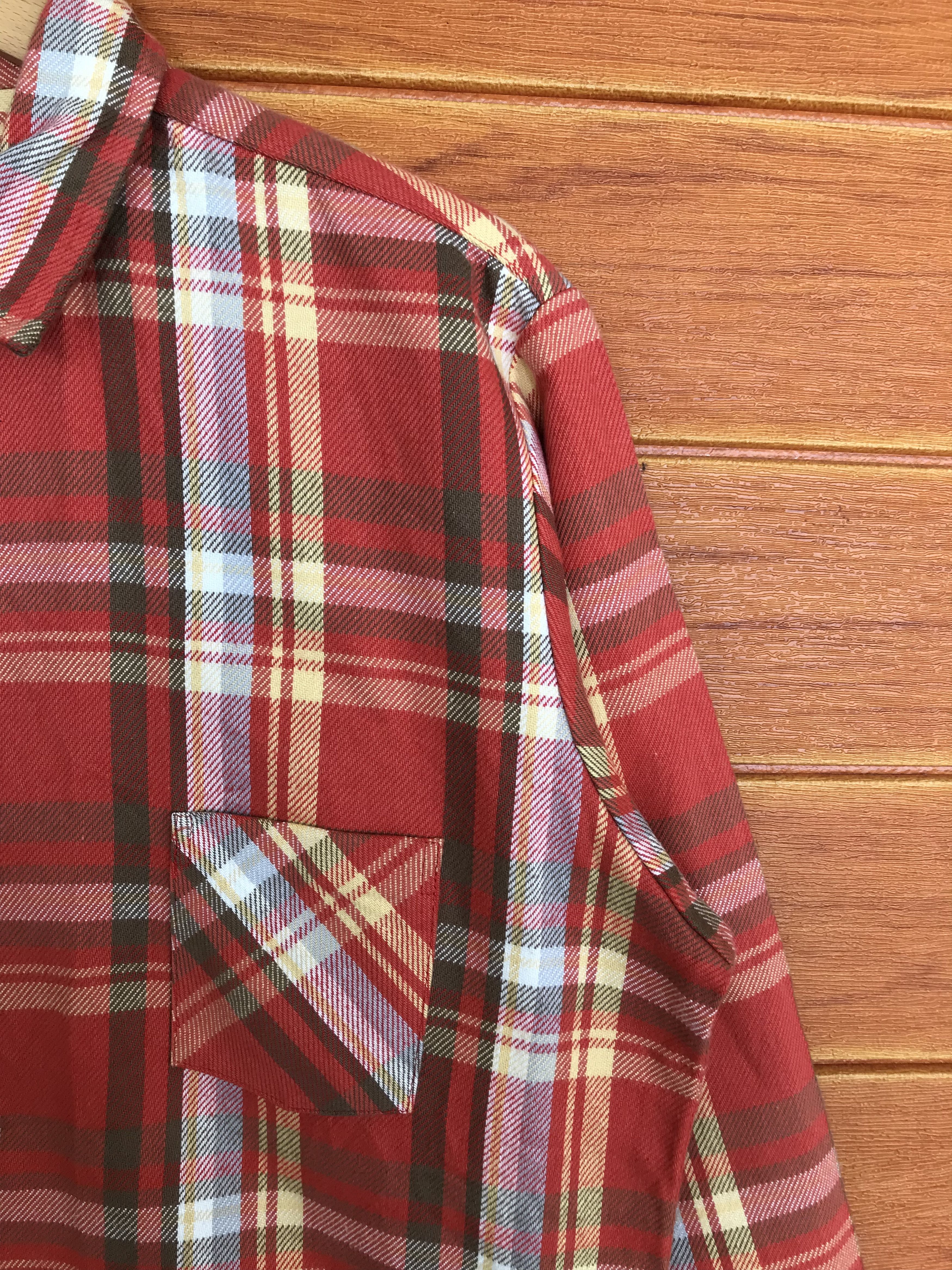 Fat Tokyo Vintage Y2k Fat Tokyo Japan Checkered Plaid Flannel Shirt Size US L / EU 52-54 / 3 - 5 Thumbnail