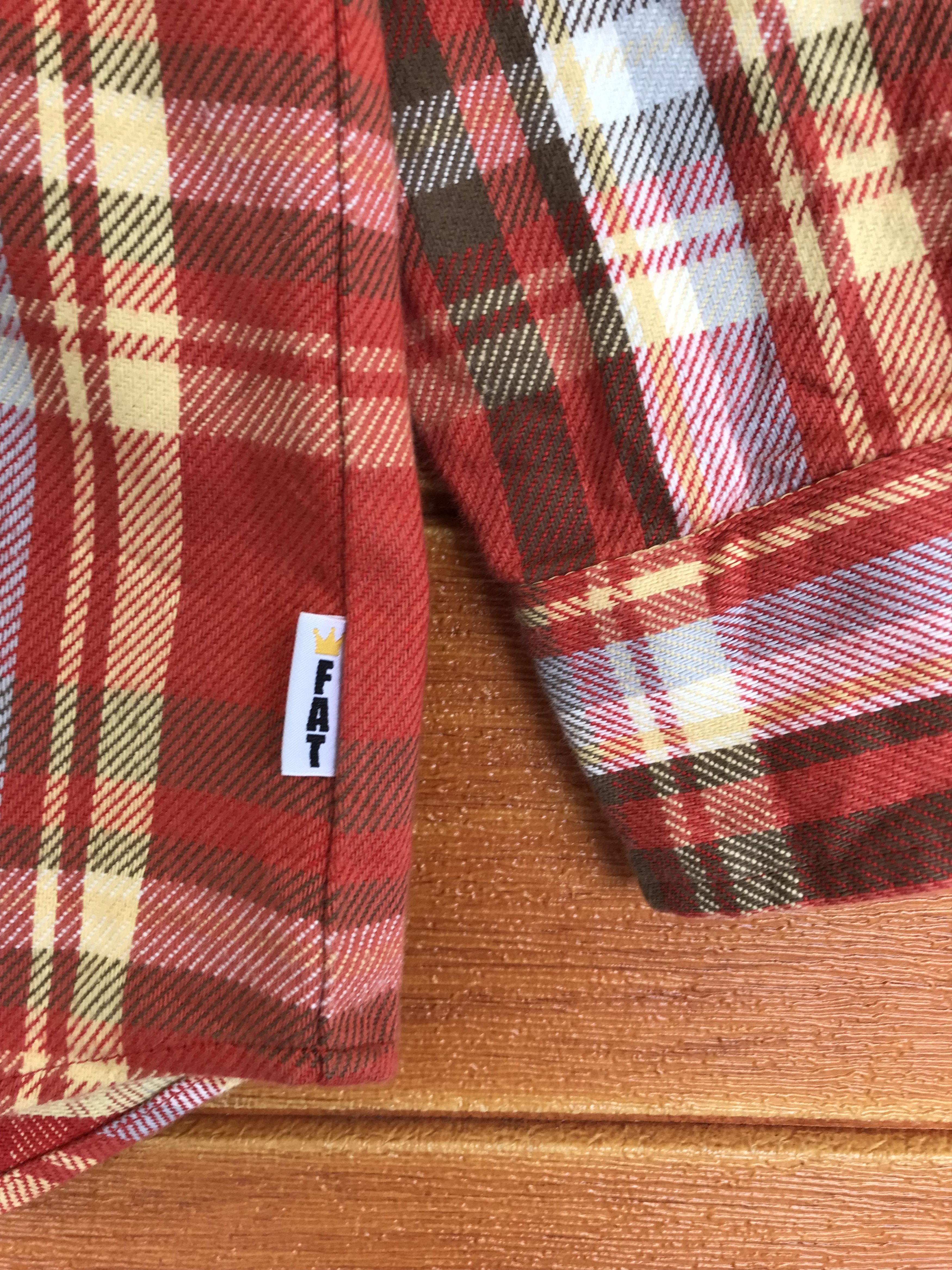 Fat Tokyo Vintage Y2k Fat Tokyo Japan Checkered Plaid Flannel Shirt Size US L / EU 52-54 / 3 - 9 Thumbnail
