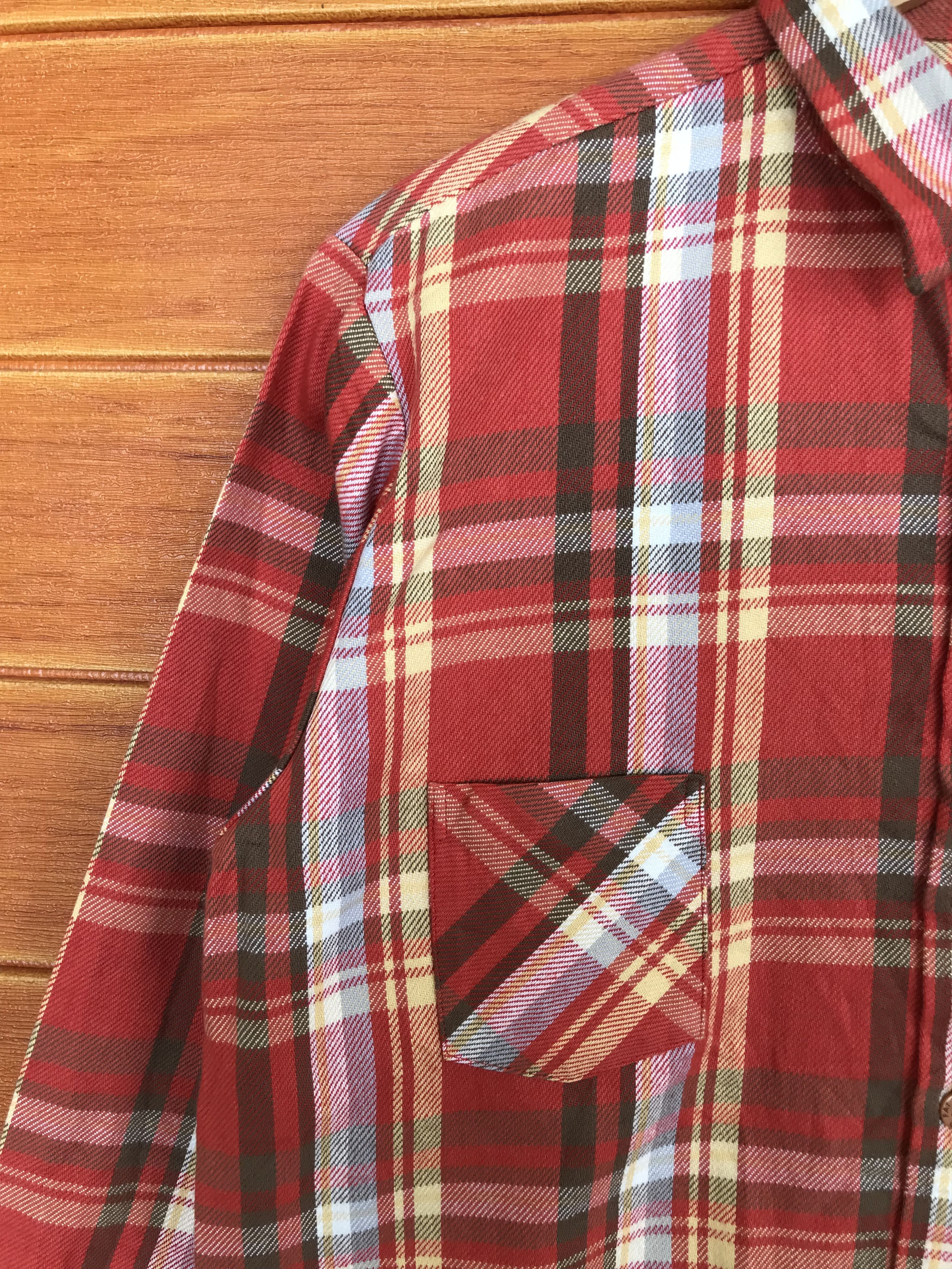 Fat Tokyo Vintage Y2k Fat Tokyo Japan Checkered Plaid Flannel Shirt Size US L / EU 52-54 / 3 - 4 Thumbnail