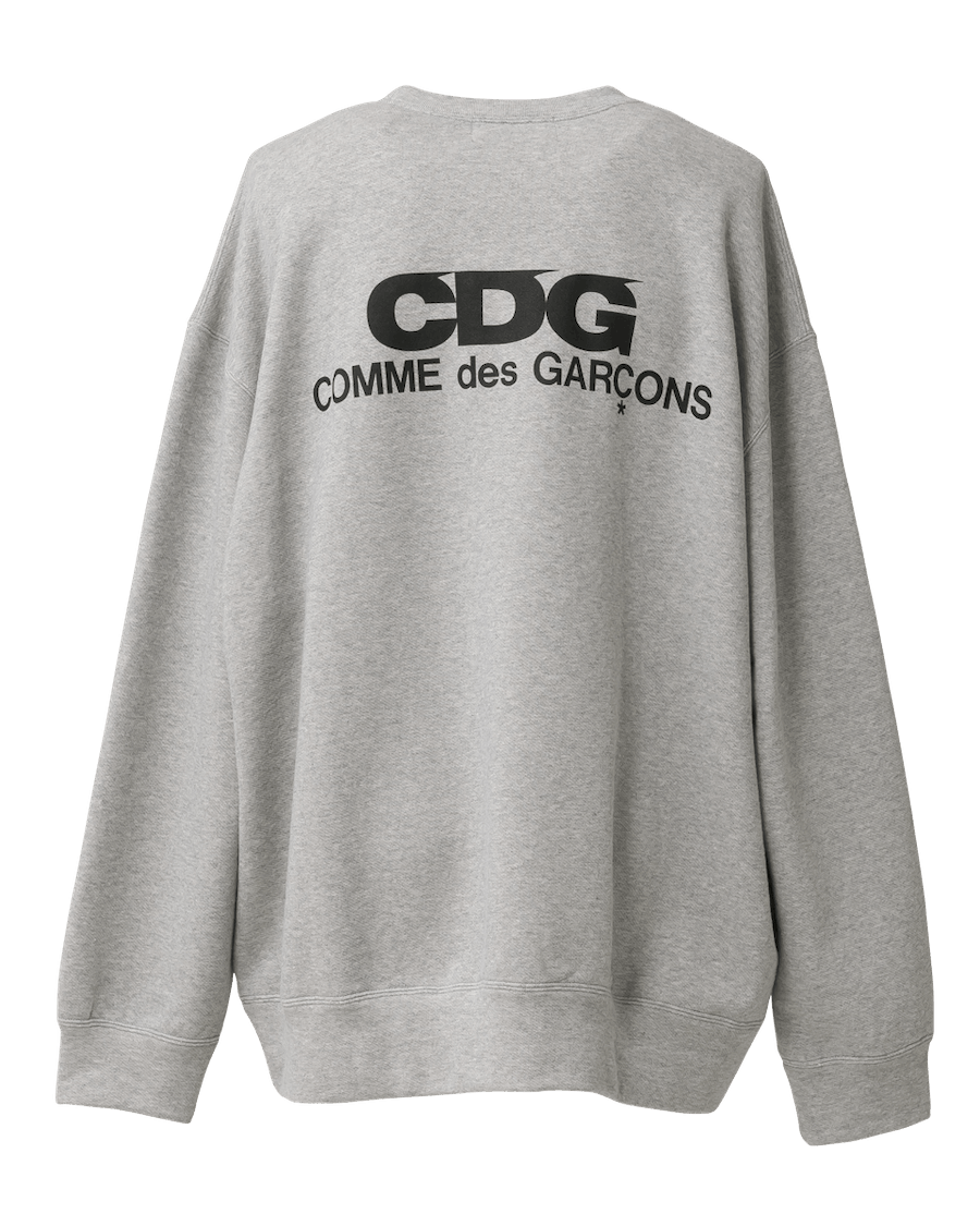 CDG OVERSIZED SWEATSHIRT Logo COMME des GARCONS