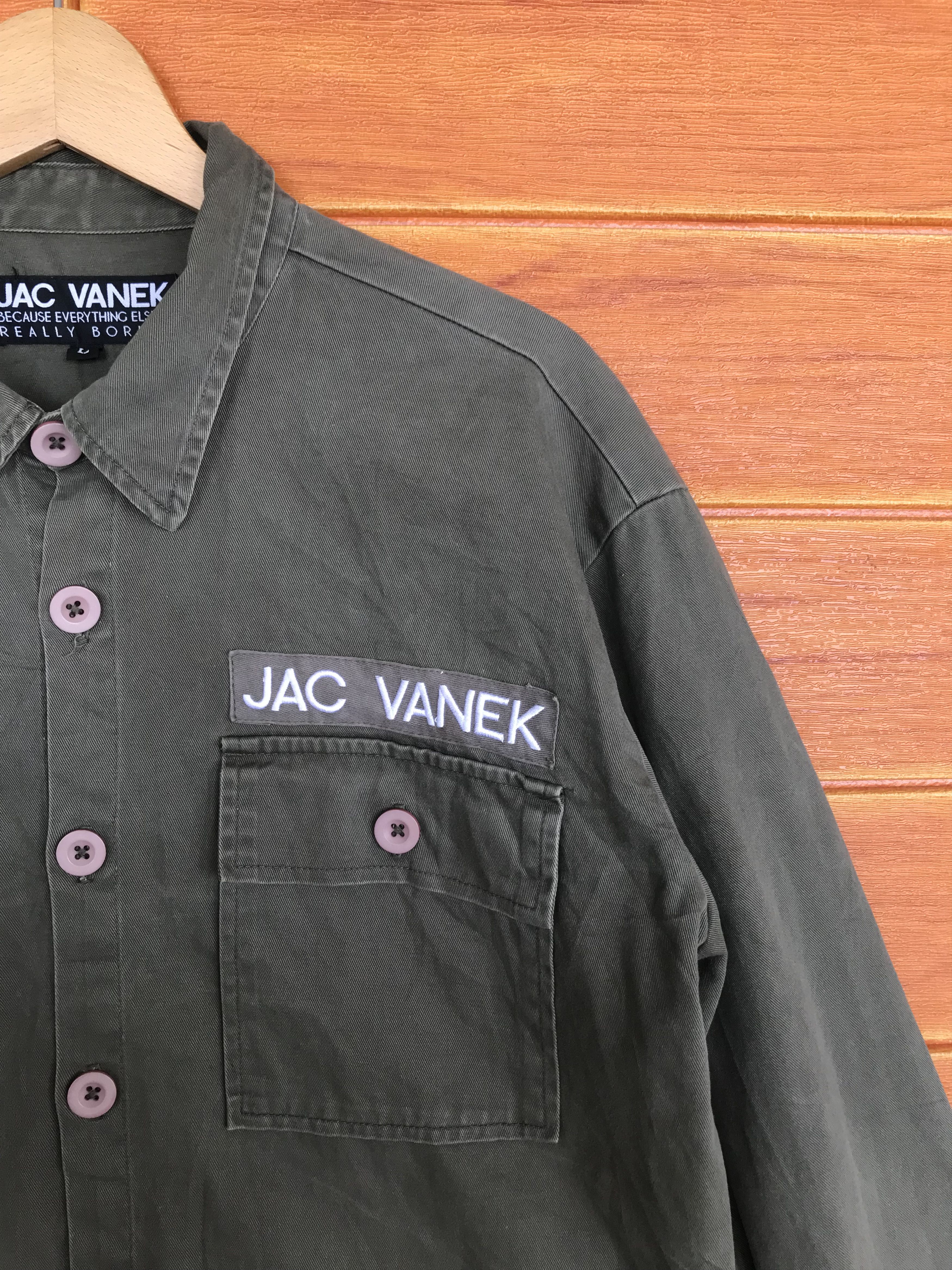 Other Jac Vanek USA Army OG-107 Utility Shirt Size US L / EU 52-54 / 3 - 4 Thumbnail
