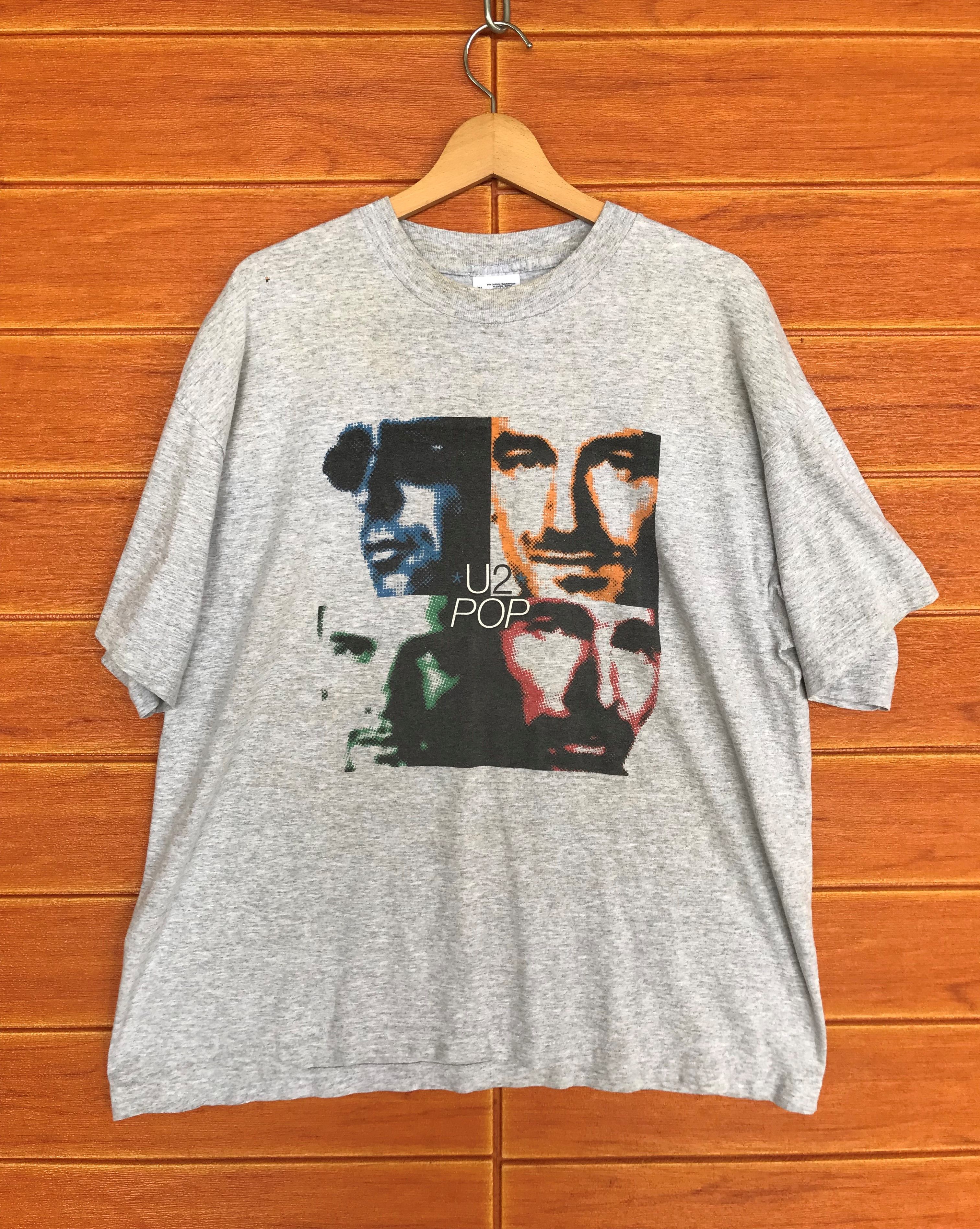 Band Tees Vintage 90s U2 Pop Mart Tour 1997 T-Shirt Size US XL / EU 56 / 4 - 1 Thumbnail