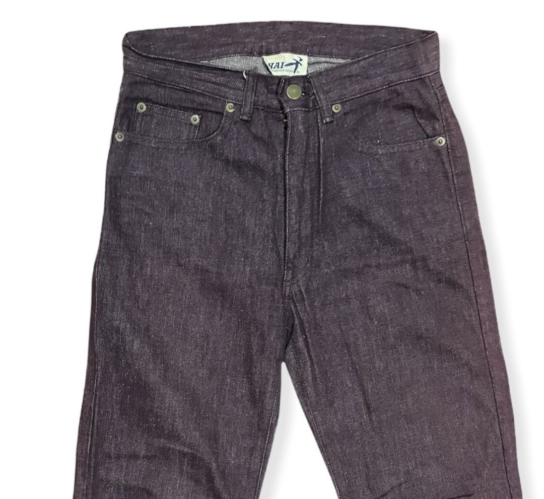 Hai Sporting Gear × Issey Miyake 80s Issey Miyake HAI Sporting Gear Scovil Button Jeans Size 28" / US 6 / IT 42 - 4 Thumbnail