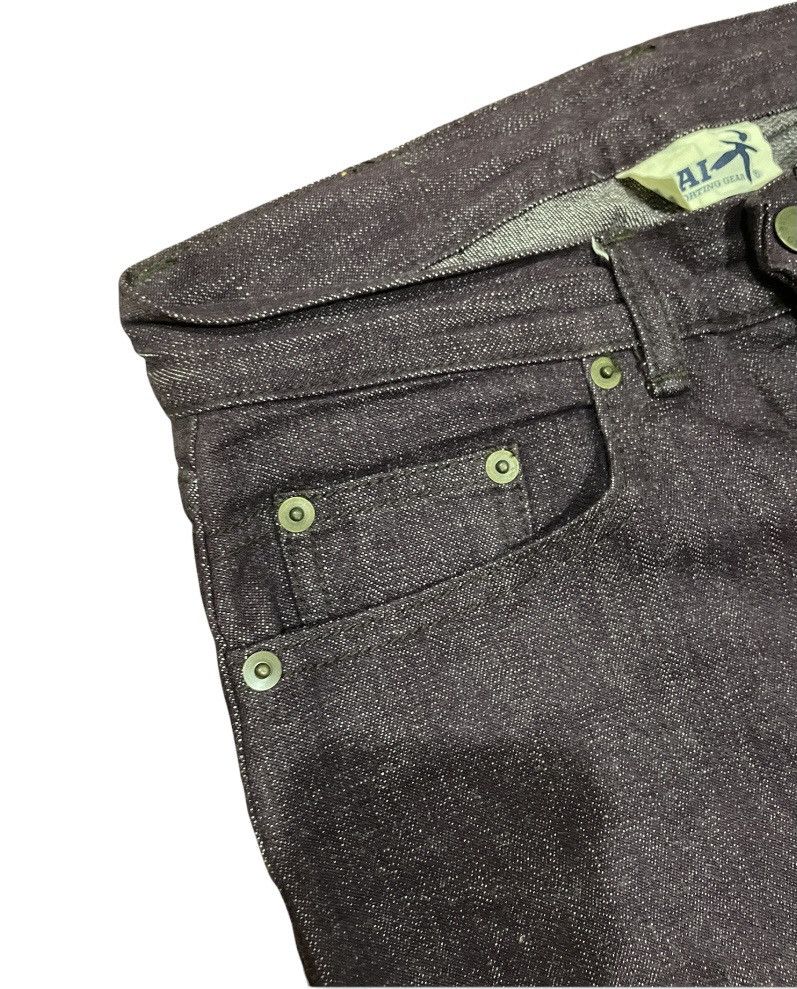 Hai Sporting Gear × Issey Miyake 80s Issey Miyake HAI Sporting Gear Scovil Button Jeans Size 28" / US 6 / IT 42 - 12 Thumbnail