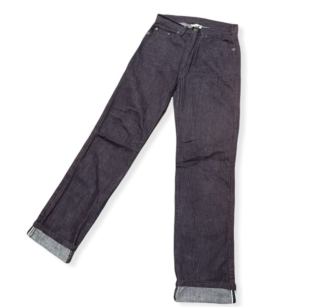 Hai Sporting Gear × Issey Miyake 80s Issey Miyake HAI Sporting Gear Scovil Button Jeans Size 28" / US 6 / IT 42 - 7 Thumbnail