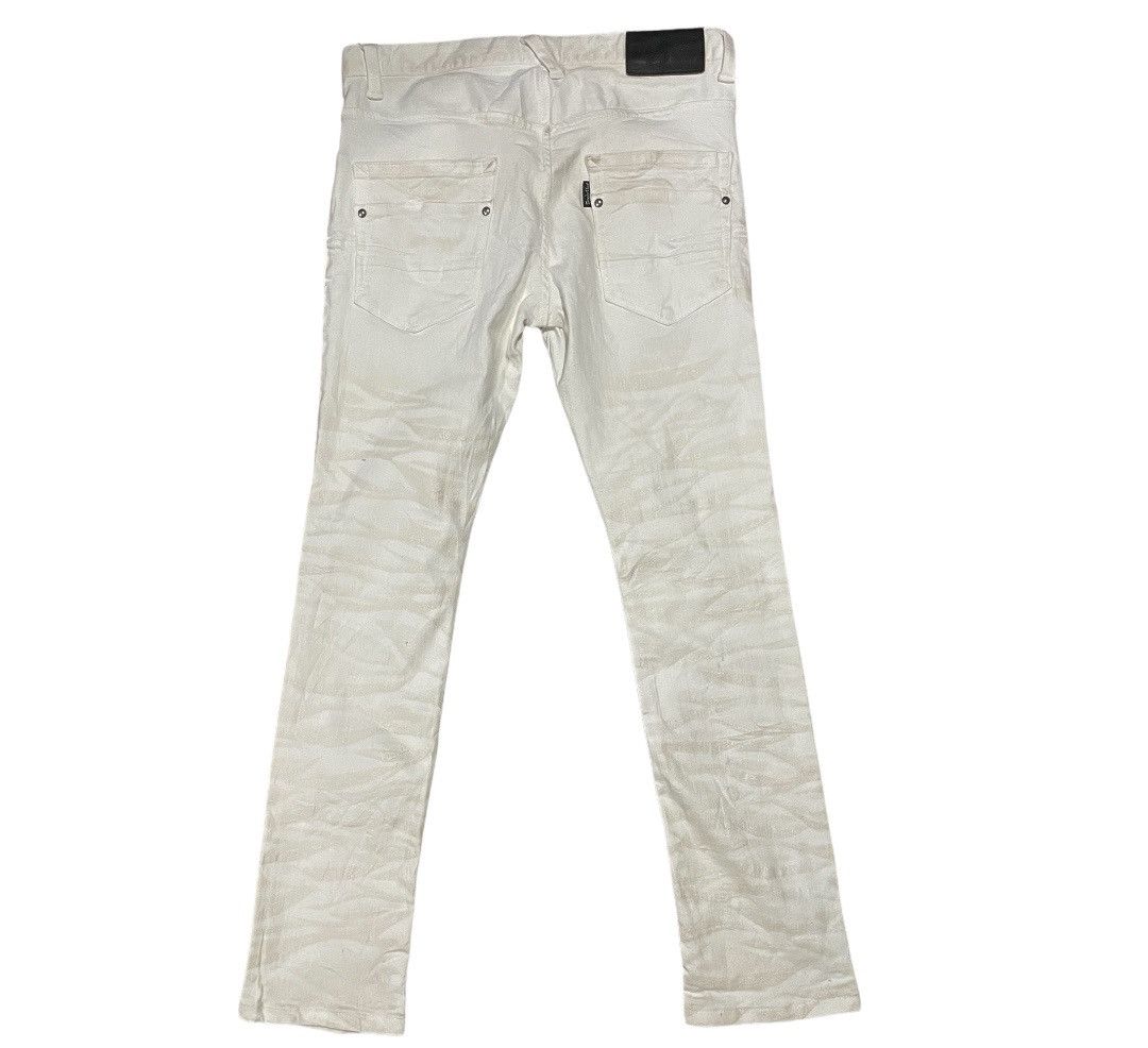 Japanese Brand Vintage Tornado Mart Japan Airbrush Stripe Skinny Jeans Size US 32 / EU 48 - 7 Thumbnail