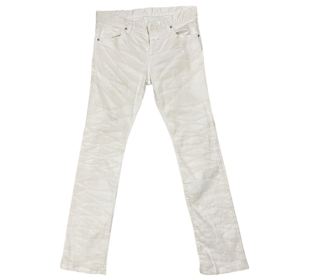 Japanese Brand Vintage Tornado Mart Japan Airbrush Stripe Skinny Jeans Size US 32 / EU 48 - 1 Thumbnail
