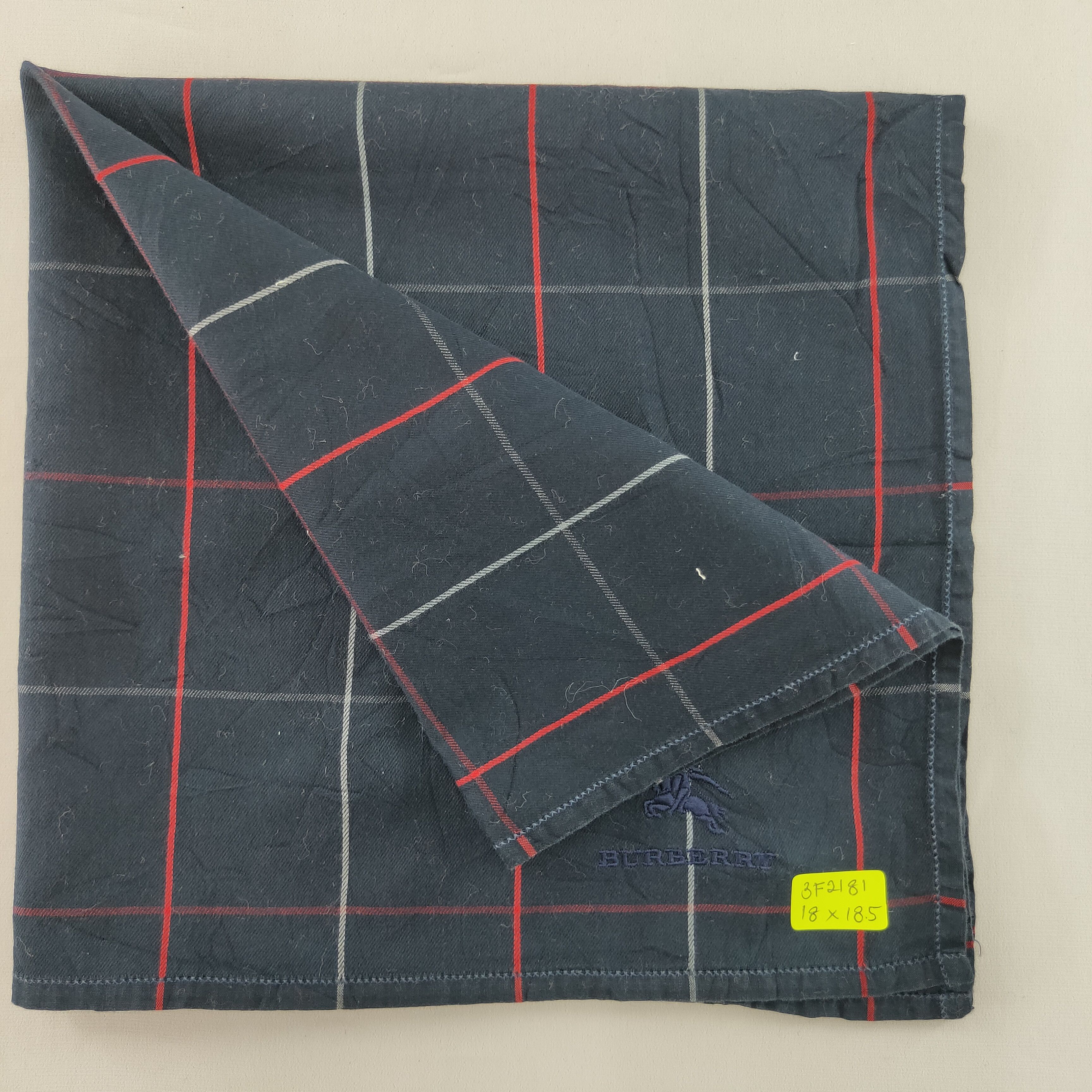 Burberry × Vintage Burberry Handkerchief neckerchief bandana - 3F2181 Size ONE SIZE - 2 Thumbnail