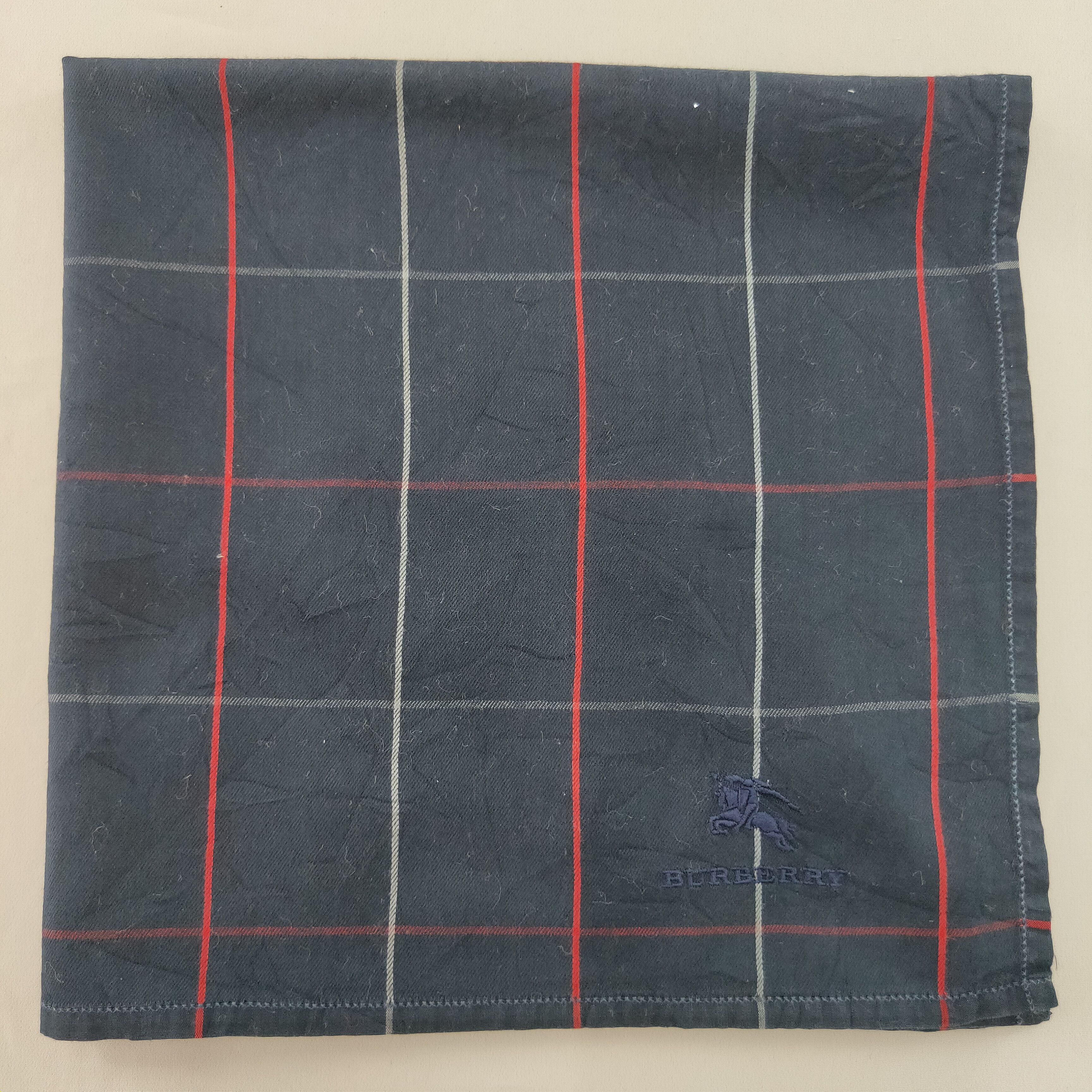 Burberry × Vintage Burberry Handkerchief neckerchief bandana - 3F2181 Size ONE SIZE - 4 Thumbnail