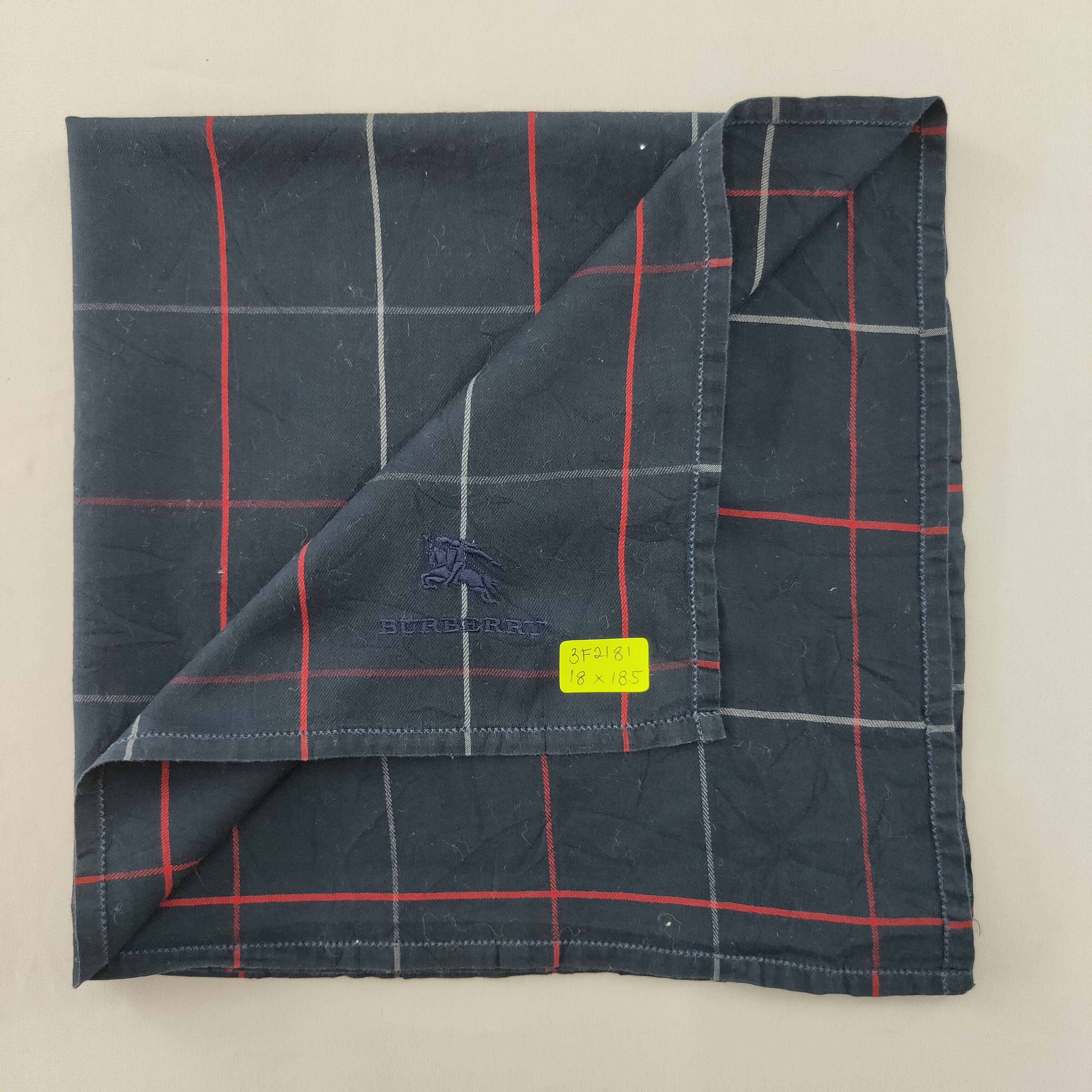 Burberry × Vintage Burberry Handkerchief neckerchief bandana - 3F2181 Size ONE SIZE - 3 Thumbnail